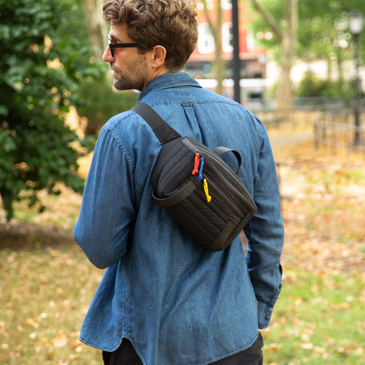 Craig Hill : Arris Sling Bag , Tomfoolery London