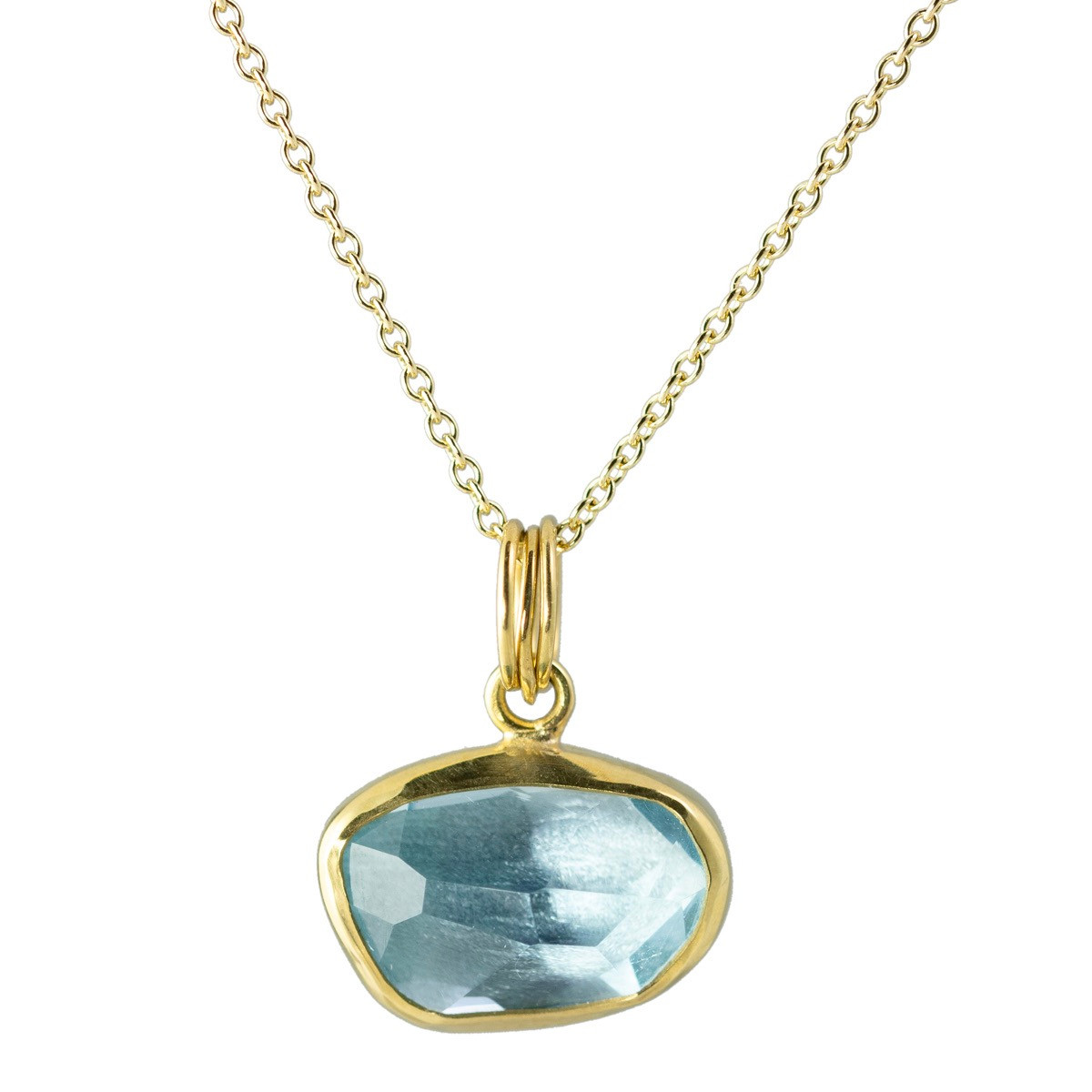 Aquamarine Pendant, Margoni, tomfoolery