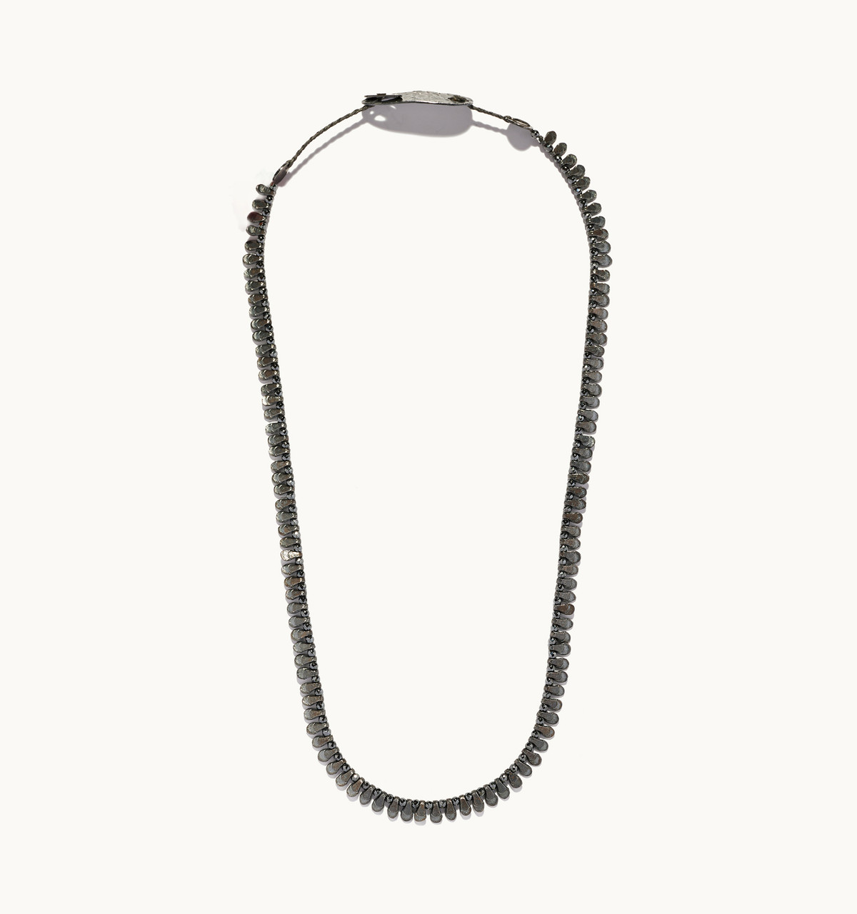 Girasole Black Plated Silver Necklace, Mary Gaitani, tomfoolery