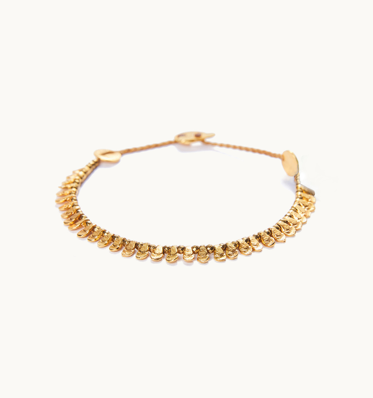 Girasole Gold Plated Bracelet, Mary Gaitani, tomfoolery