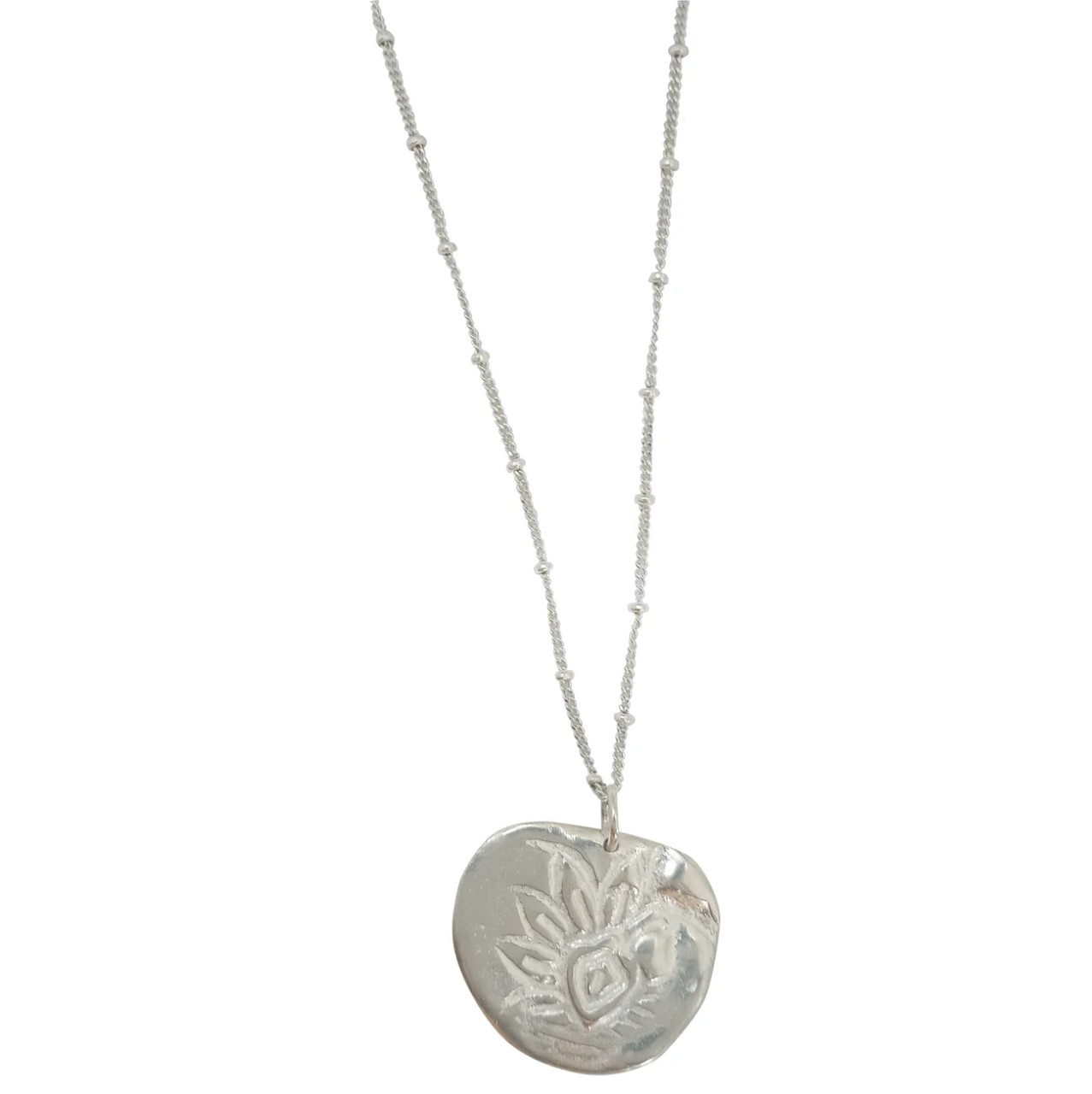 Praga Silver Necklace, Karen Hallam, tomfoolery