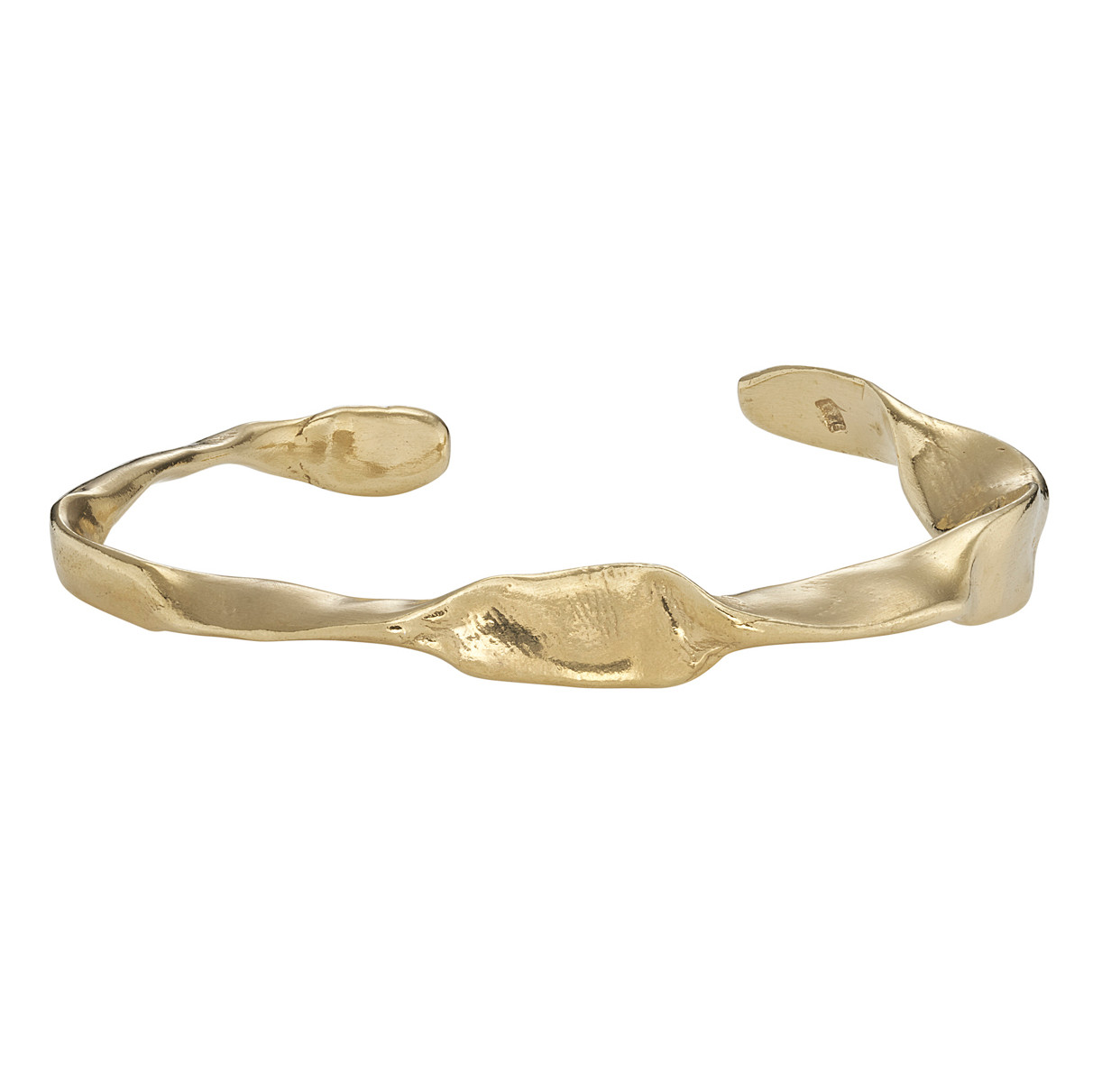 Gia Gold Irregular Cuff, Karen Hallam, tomfoolery