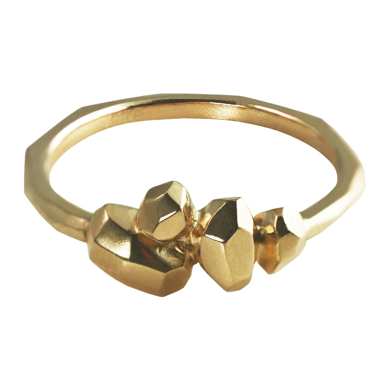 Gea N4 9ct Gold Ring, Maria Manola, tomfoolery