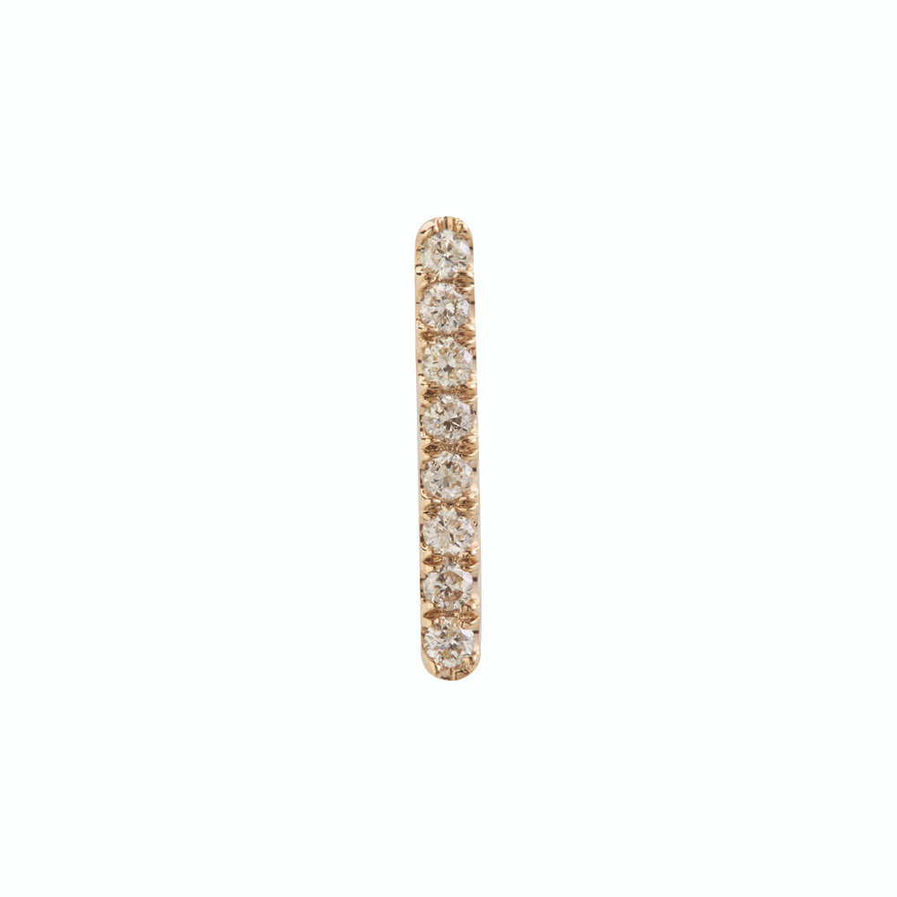 Long Bar Diamond Studs, metier by tomfoolery, tomfoolery