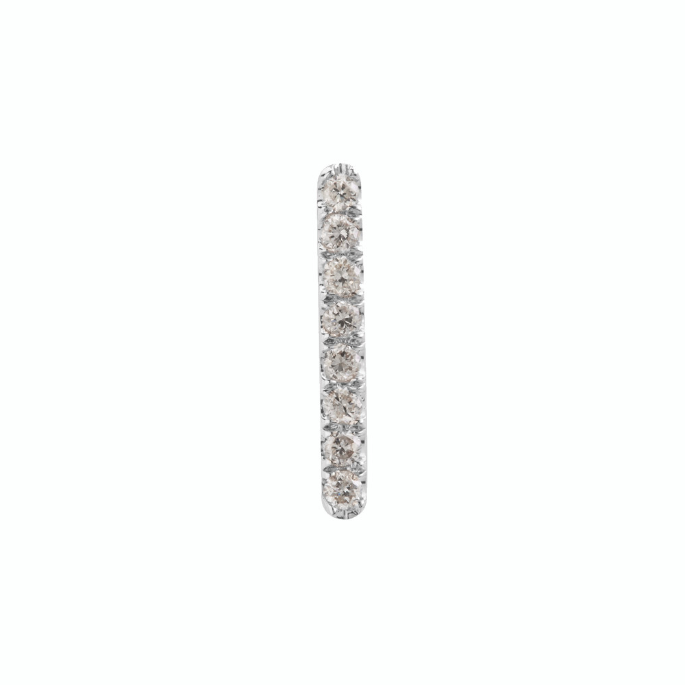 Long Bar Diamond Studs, metier by tomfoolery, tomfoolery