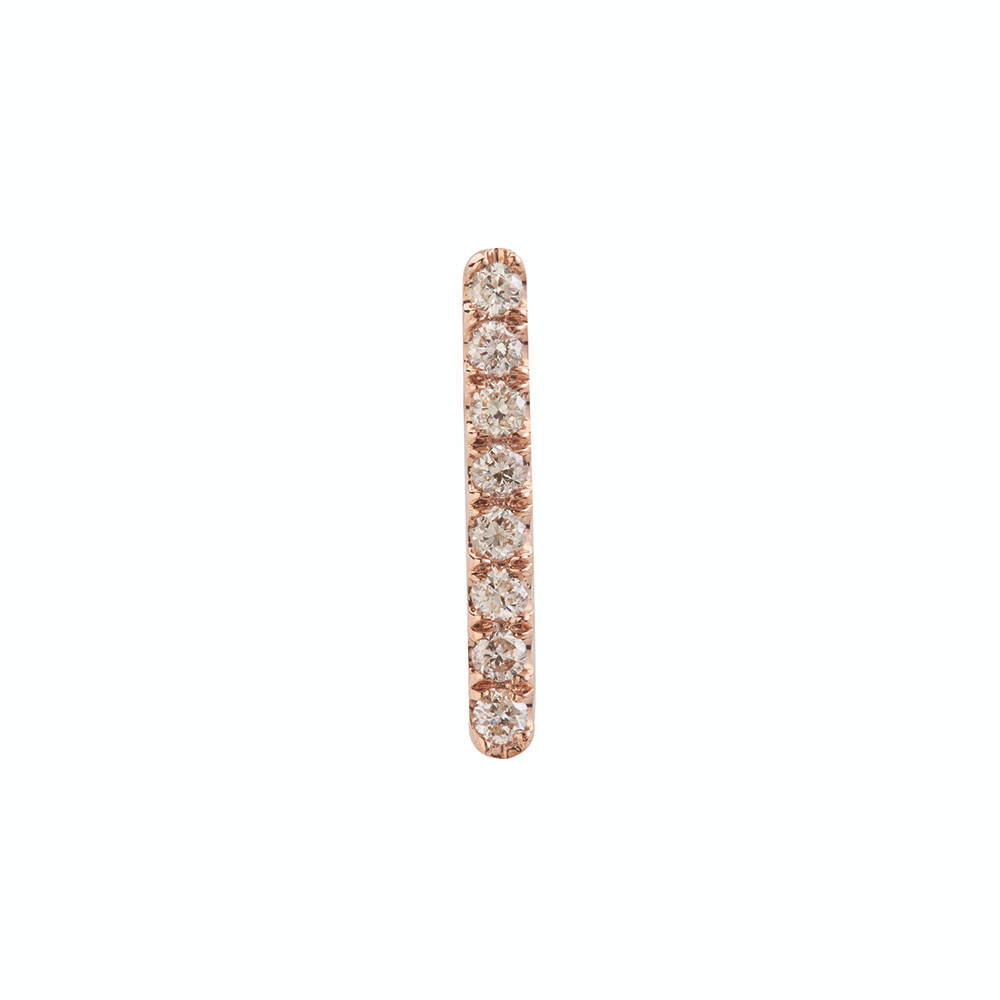 Long Bar Diamond Studs, metier by tomfoolery, tomfoolery