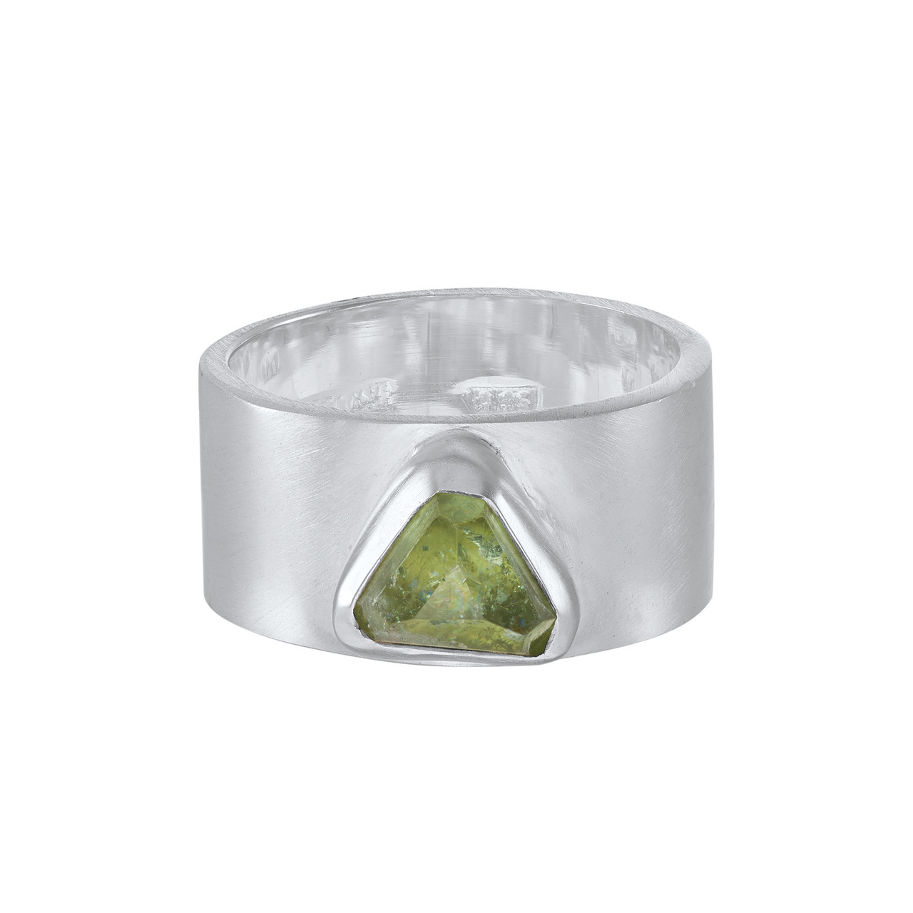 Tourmaline Wide Ring 0.5, tf House - Tourmalines, tomfoolery