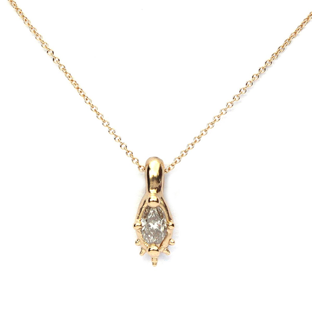 Marquise Diamond Necklace, Alice Clarke, tomfoolery