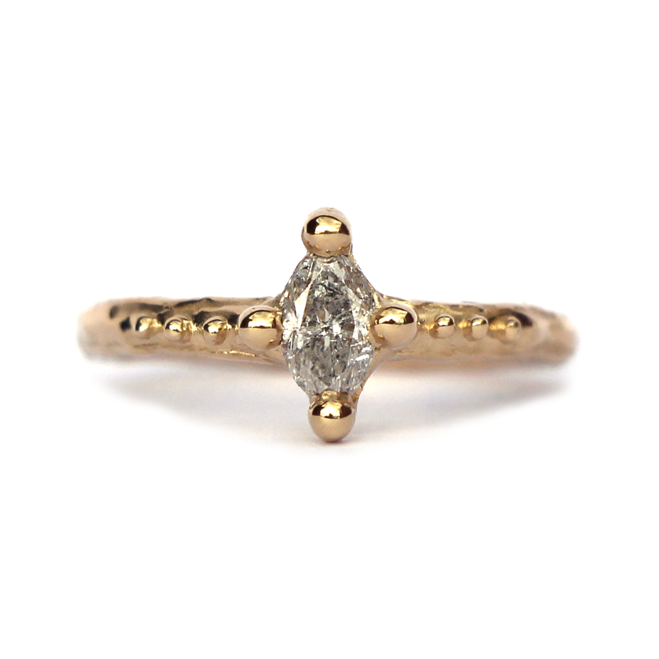 Marquise Diamond Urchin Ring, Alice Clarke, tomfoolery