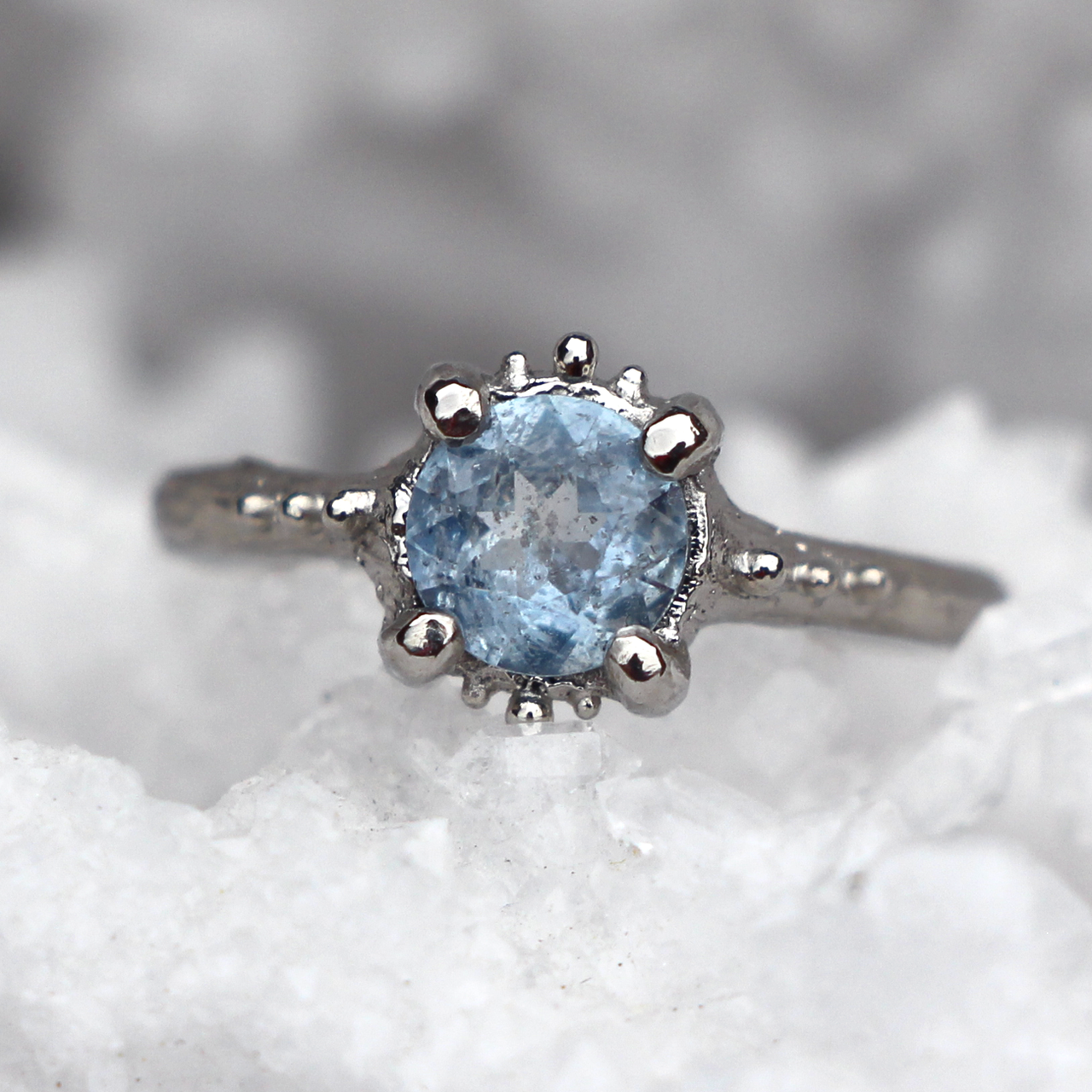 Original Into The Deep Sapphire Solitaire Ring, Alice Clarke, tomfoolery