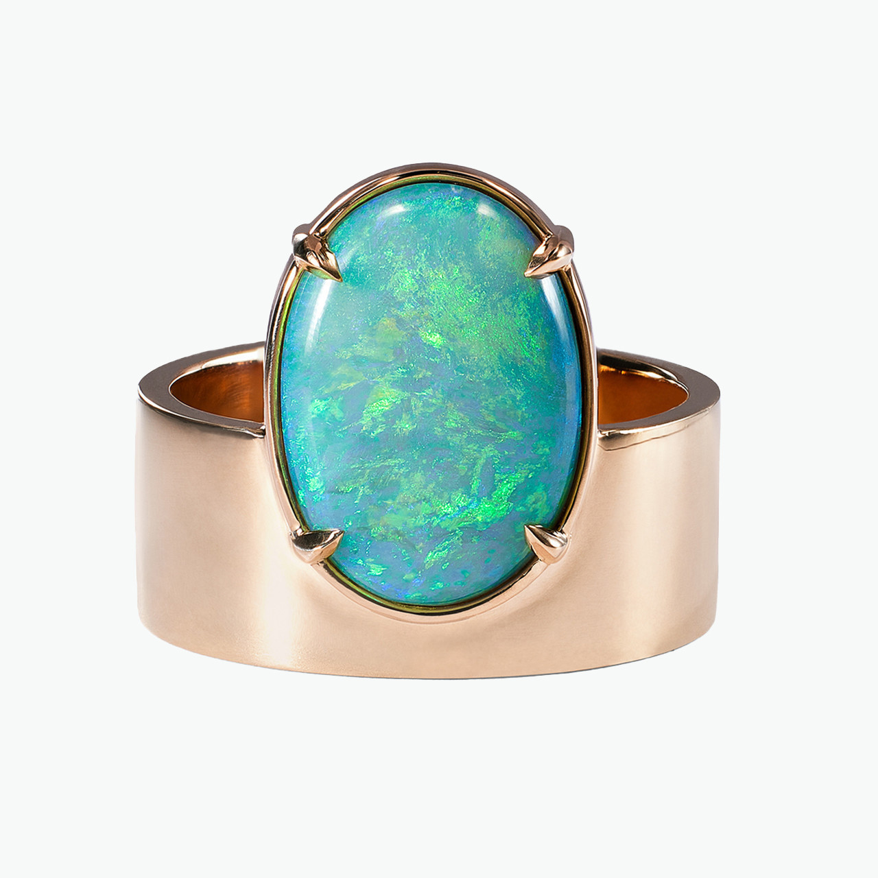 One-Of-A-Kind Opal Monolith No.18 Ring - Tomfoolery London