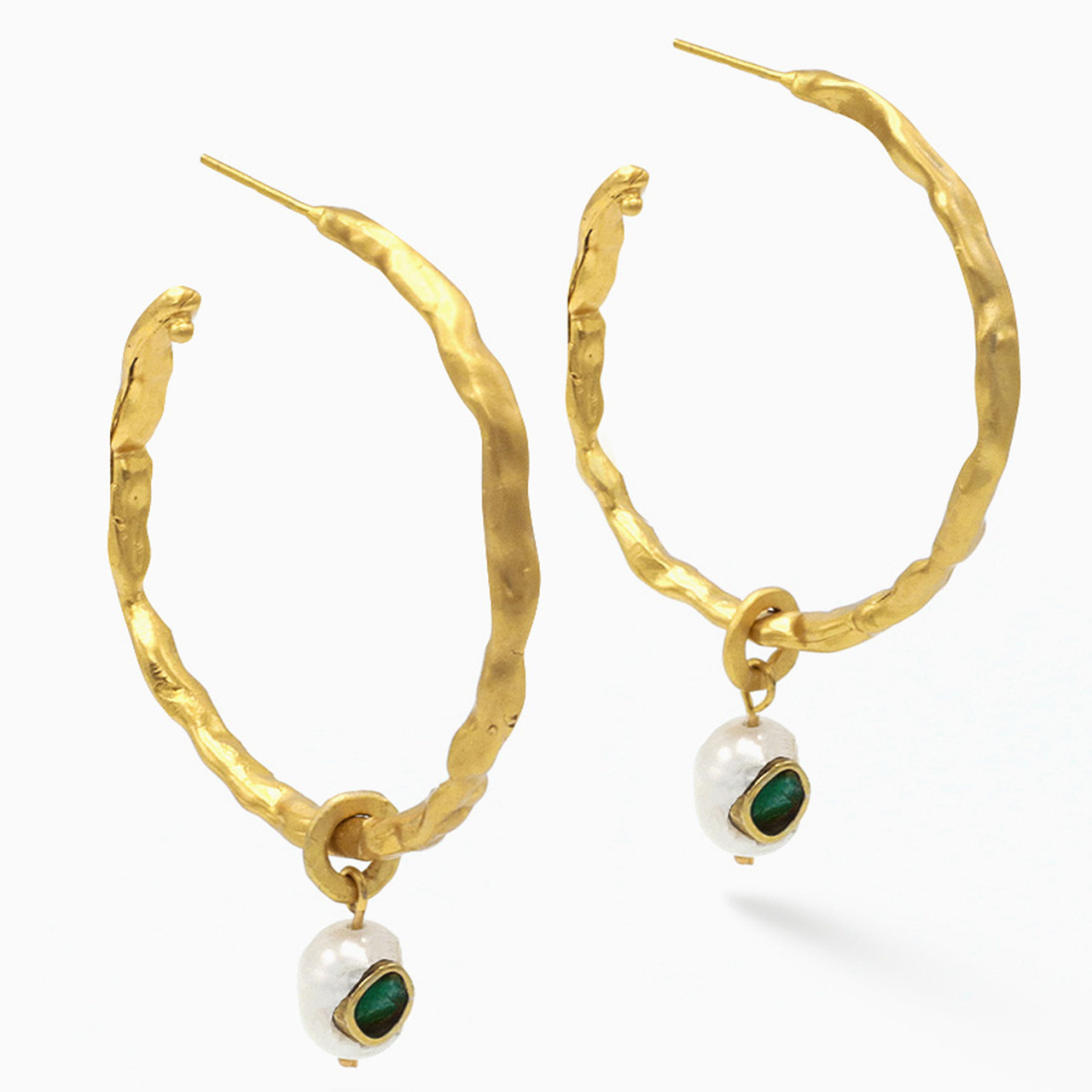 Darya Maxi Hoops with Pearls, Fenomena, tomfoolery