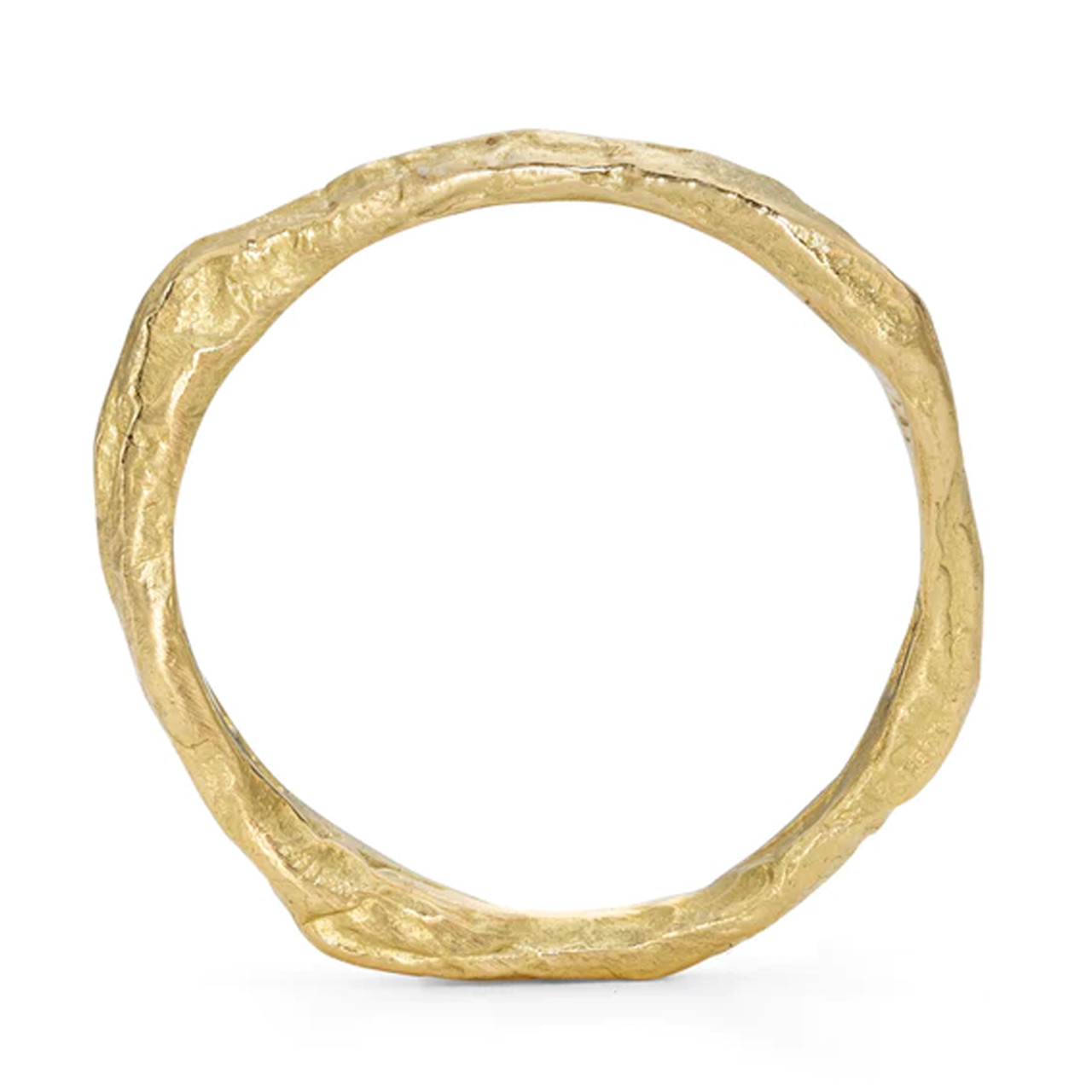 Craggy Fine Band 18ct Yellow Gold, Emily Nixon, tomfoolery