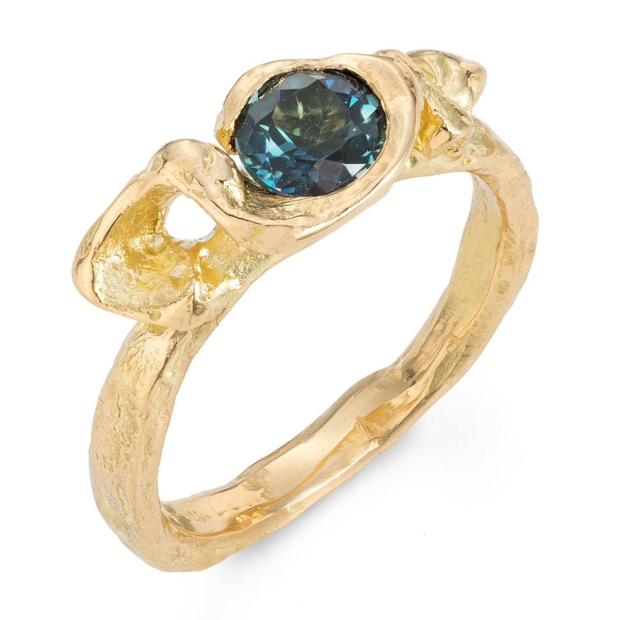 Igneous Cove Sapphire Ring, Emily Nixon, tomfoolery