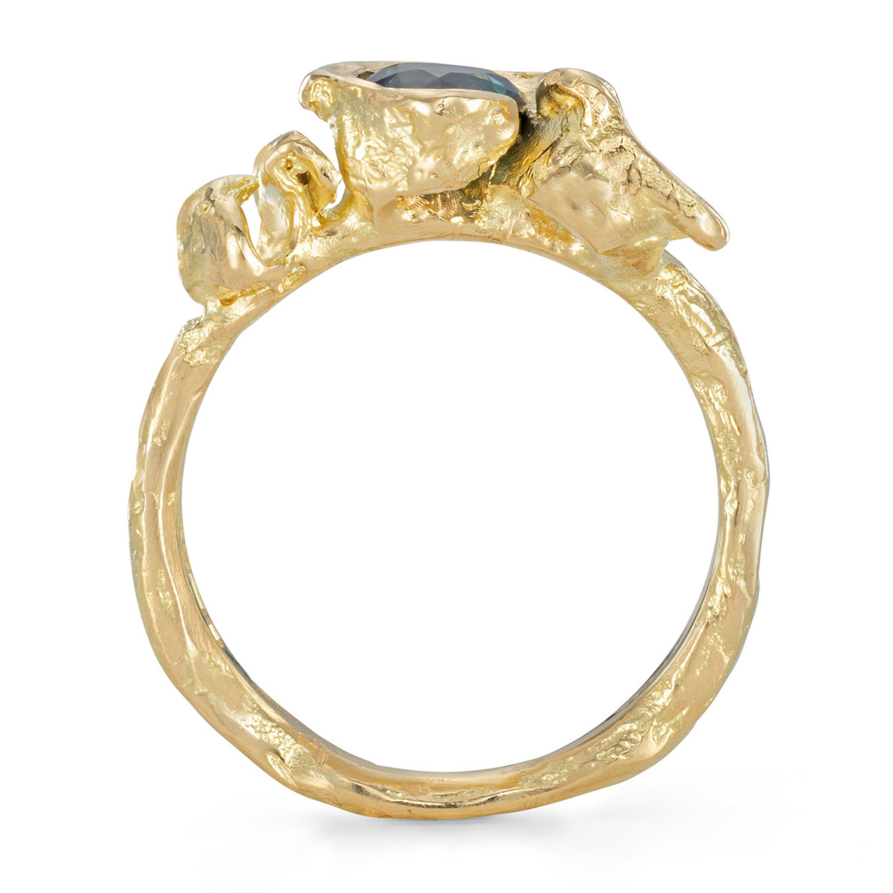 Igneous Cove Sapphire Ring, Emily Nixon, tomfoolery