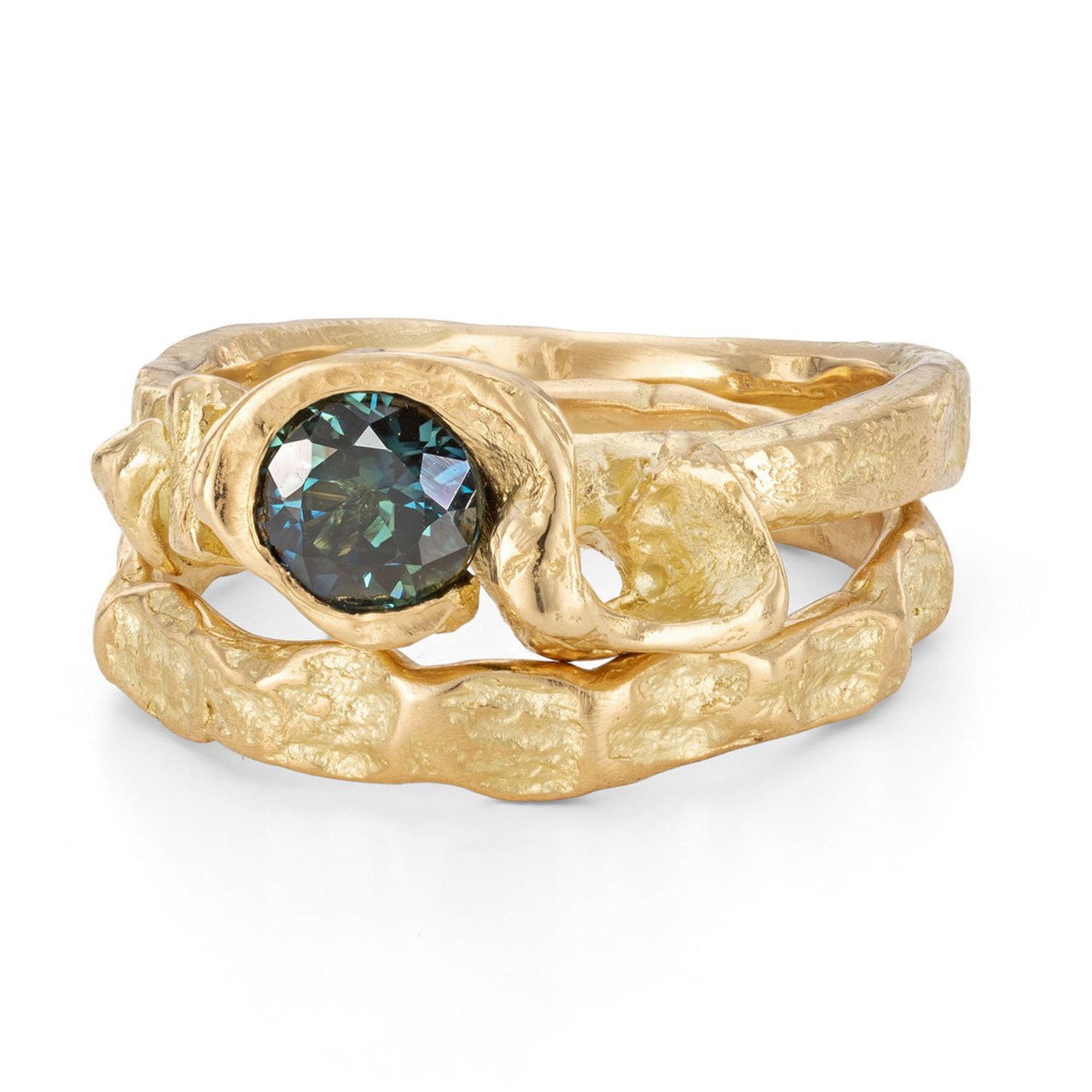 Igneous Cove Sapphire Ring, Emily Nixon, tomfoolery