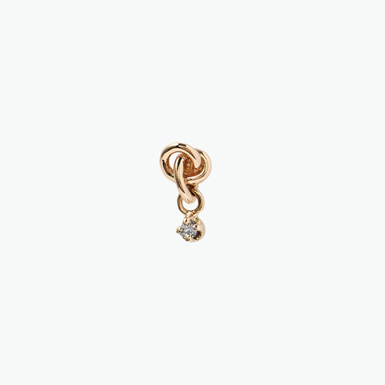 Little Ode Diamond Stud Earring Tomfoolery London - Main Image