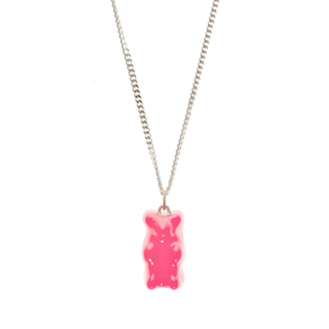 Silver Mini Gummy Bear Pendant, Maggoosh, tomfoolery