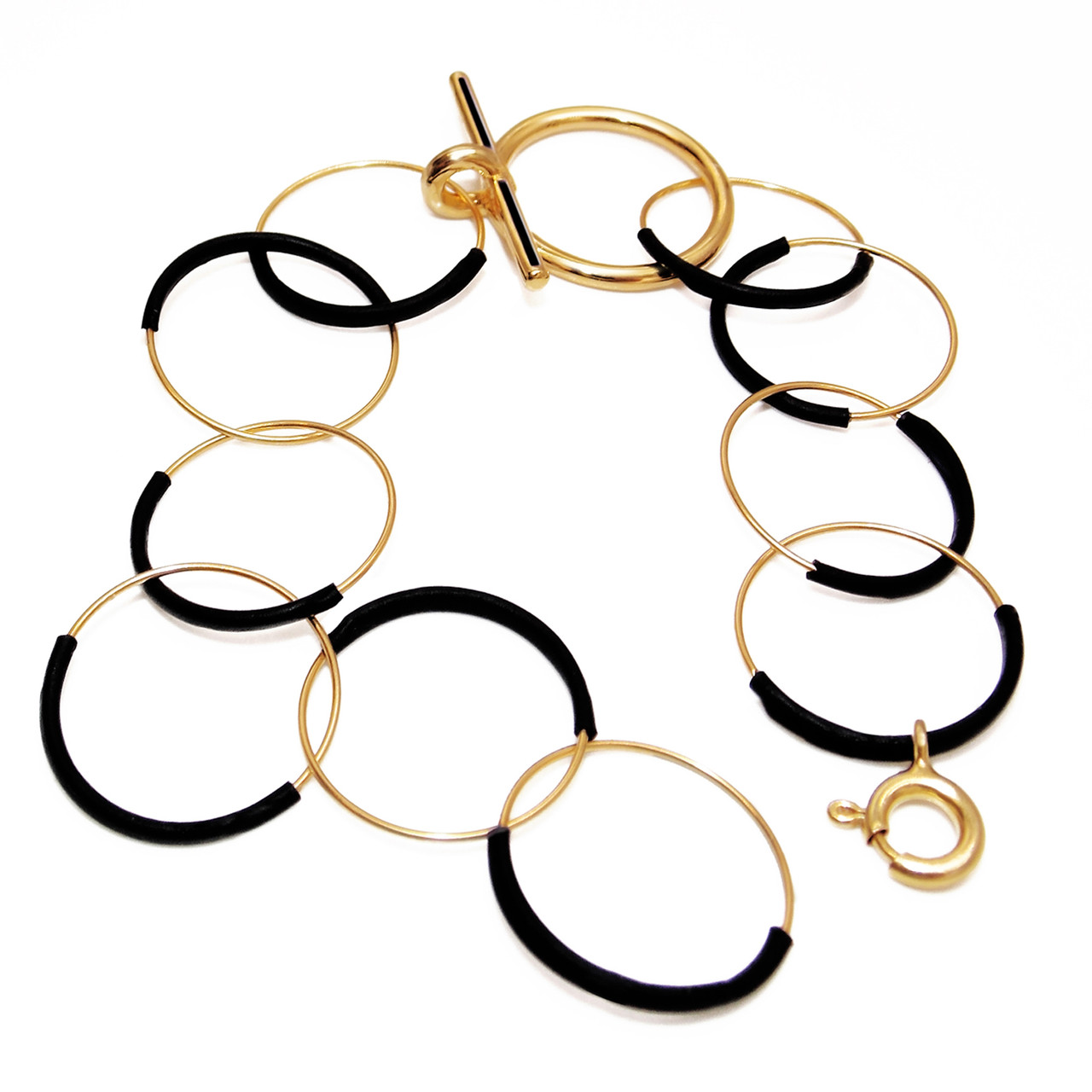 Globe Loop Chain Bracelet, Guzin, tomfoolery