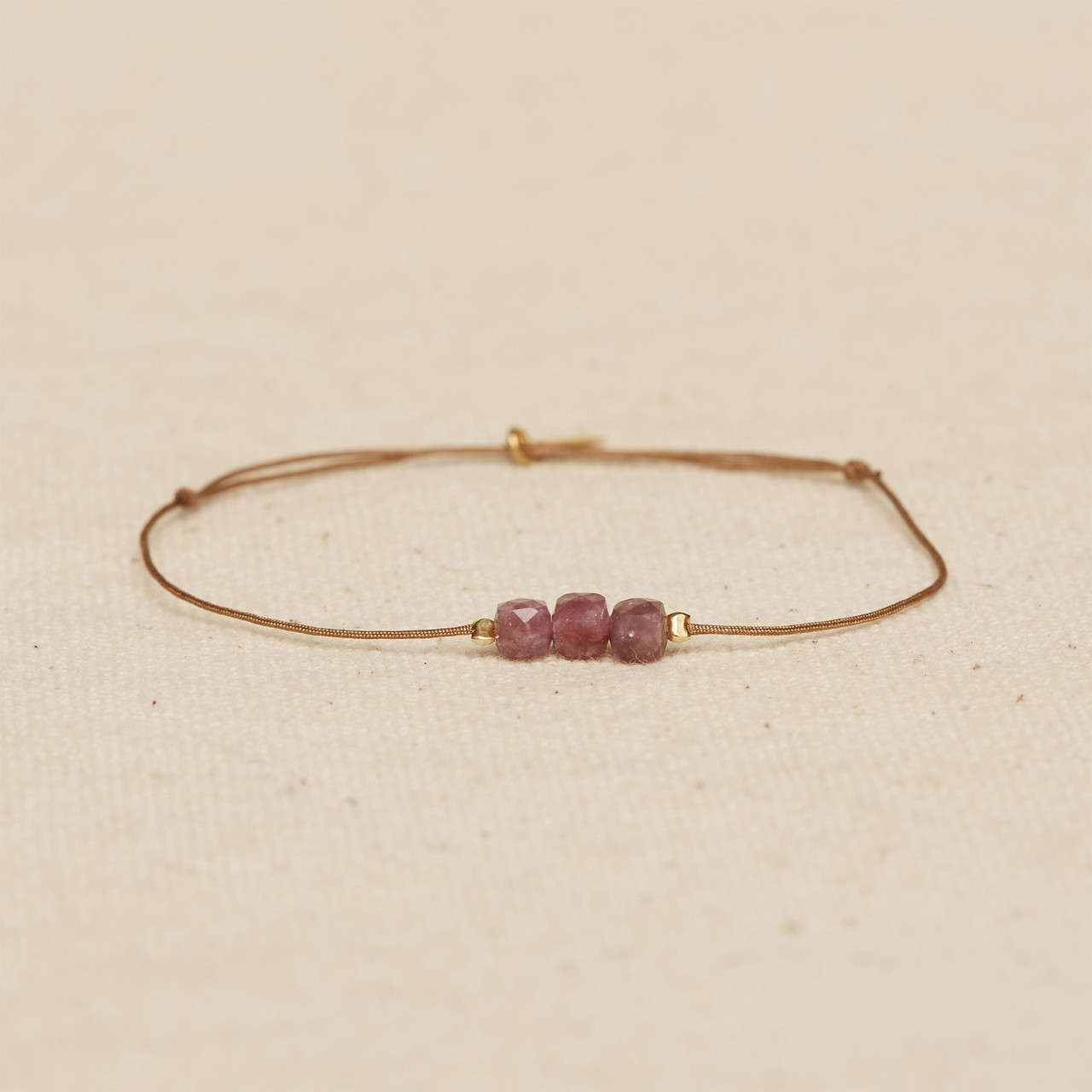 Warm Triple Gemstone Bracelet, By Garance, tomfoolery