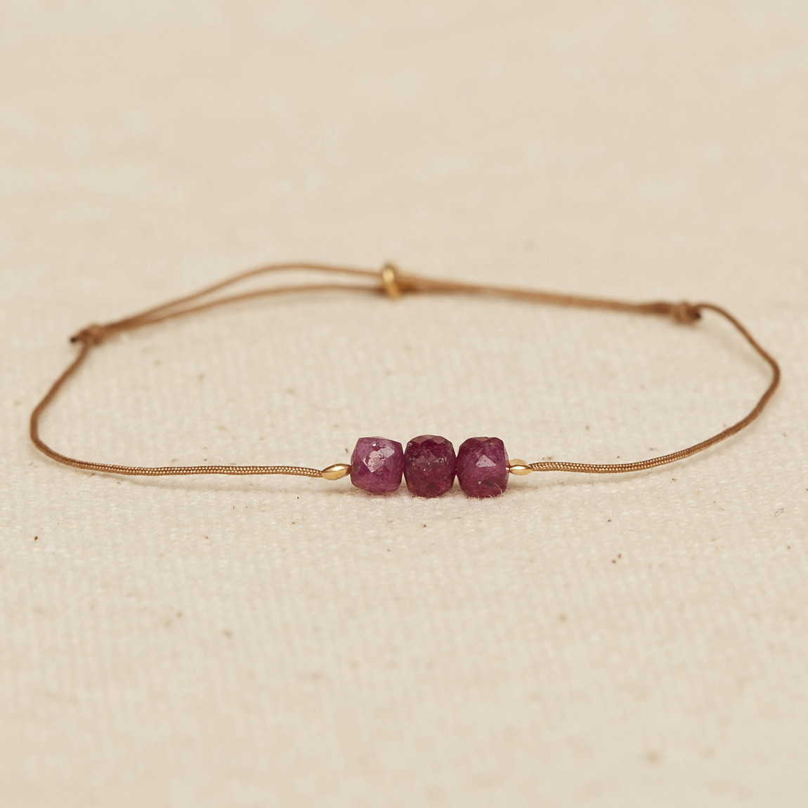 Warm Triple Gemstone Bracelet, By Garance, tomfoolery