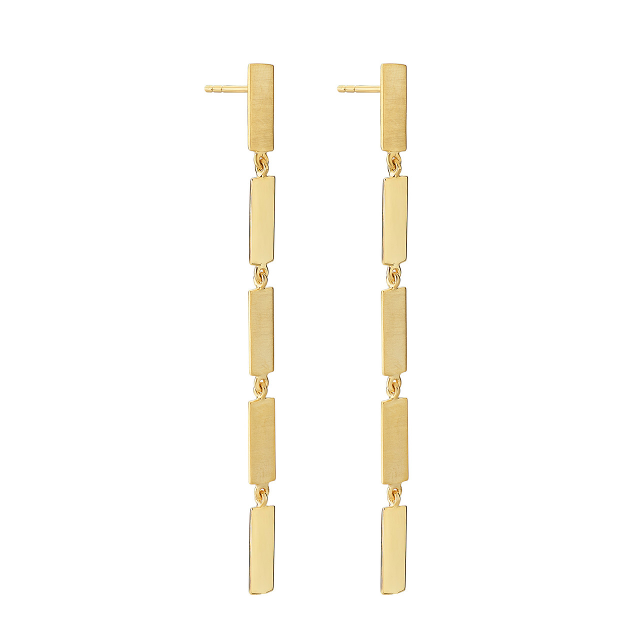 Long Linear Bar Drop Earrings, tf House - Everyday, tomfoolery