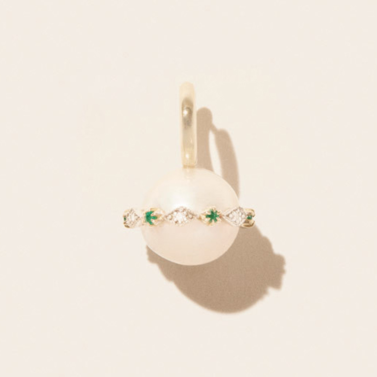 Chelsea N°4 Pearl Single Earring, Pascale Monvoisin, tomfoolery