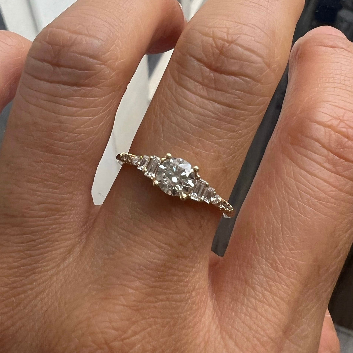 Scherzo Diamond Ring, Jennie Kwon, Tomfoolery London