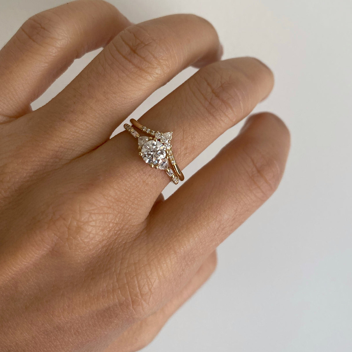 Diamond Peak Ring, Jennie Kwon, Tomfoolery London