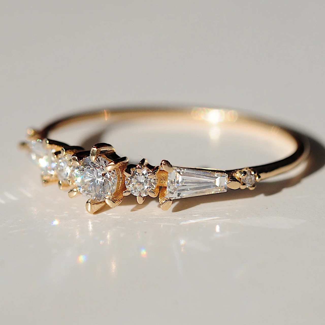 Pleiades Diamond Ring, Sofia Zakia, tomfoolery