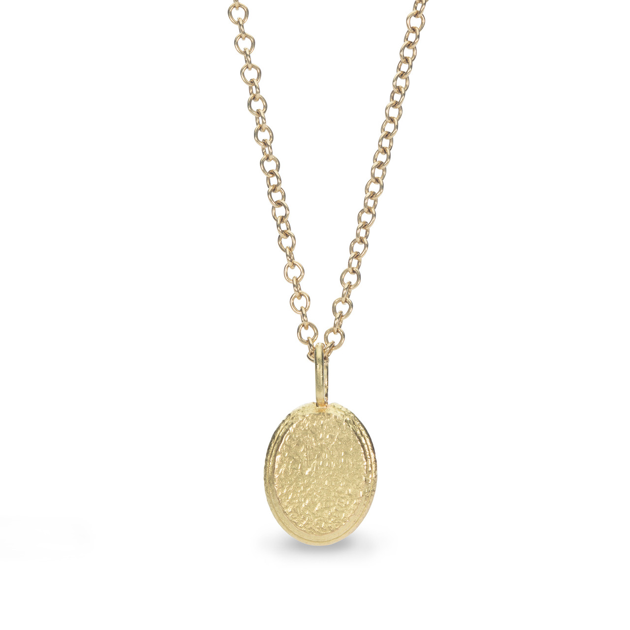 Mable's Table 18ct Yellow Gold Pendant, Maya Selway, tomfoolery