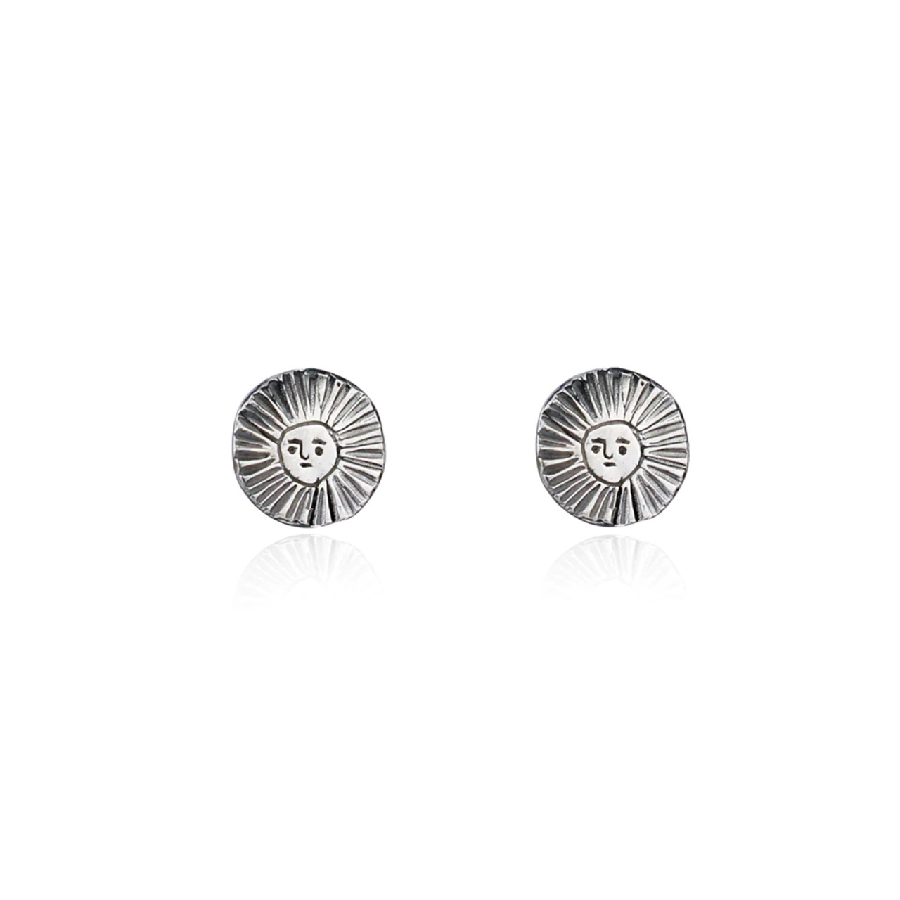 Sun Disc Earrings, Momocreatura, tomfoolery