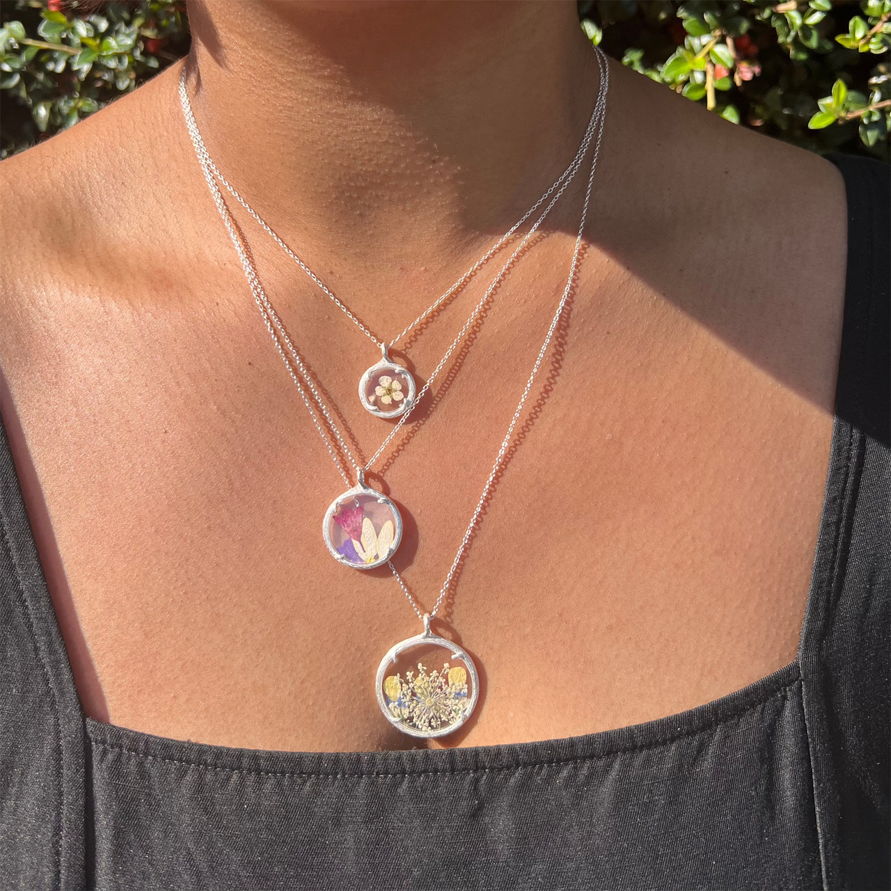 Gold Plated Mini Mandala Necklace Wisdom, Catherine Weitzman, tomfoolery