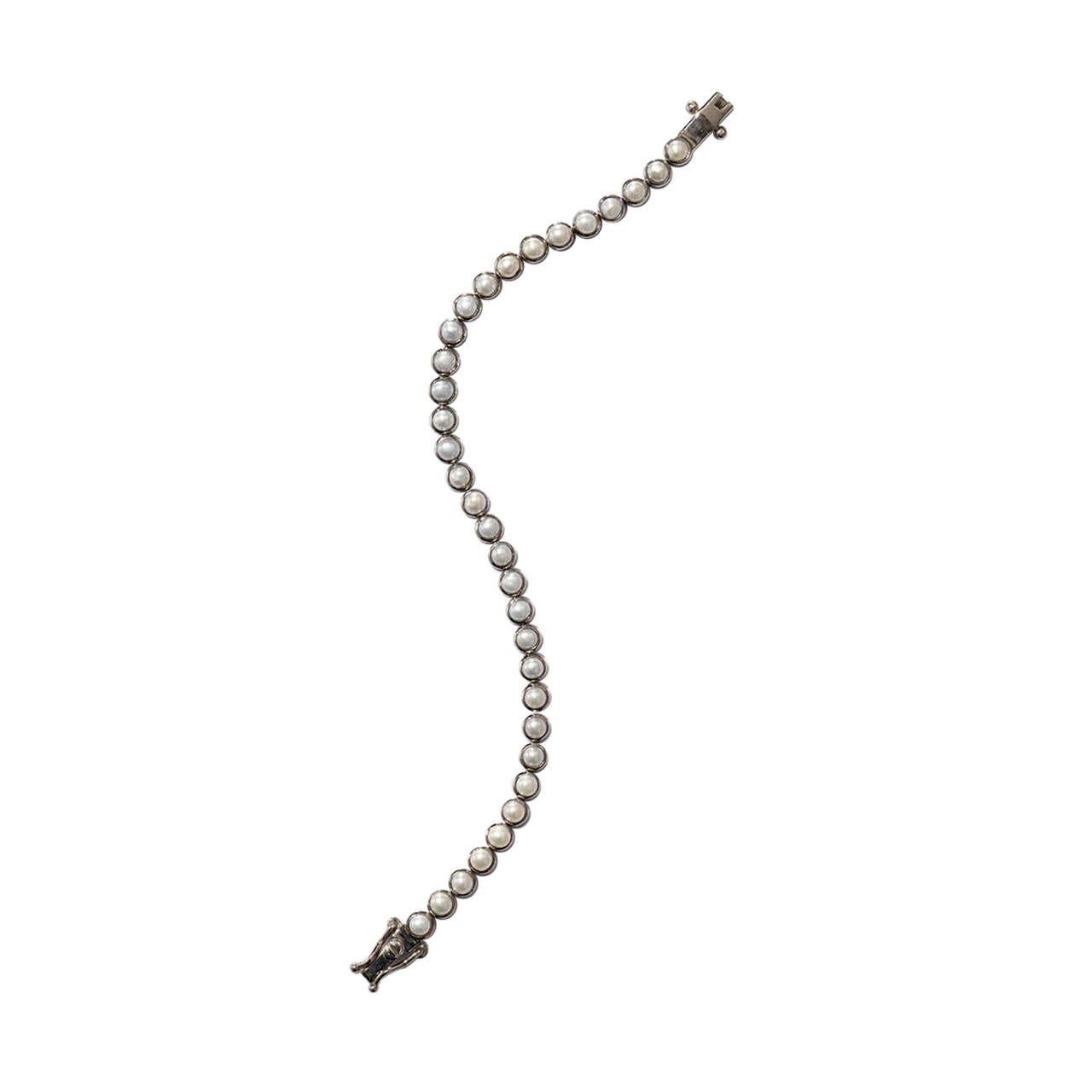Pearl Petite Dot Tennis Bracelet, Nak Armstrong, tomfoolery