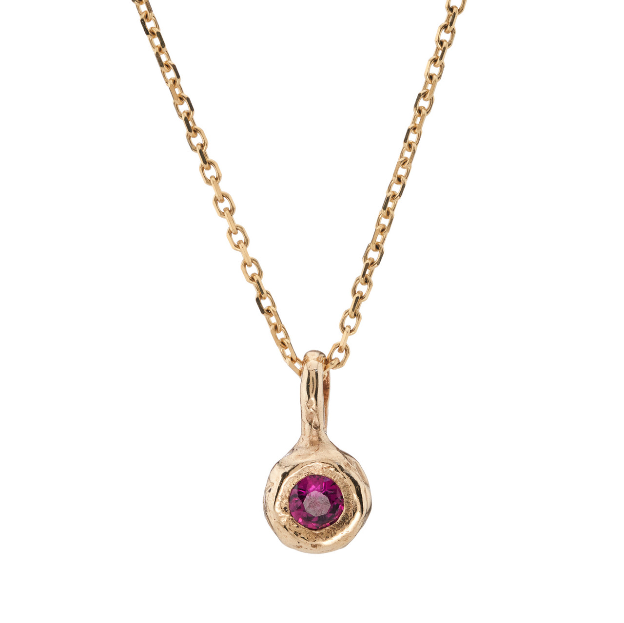 Ruby Aster Pendant, Mia Chicco, tomfoolery