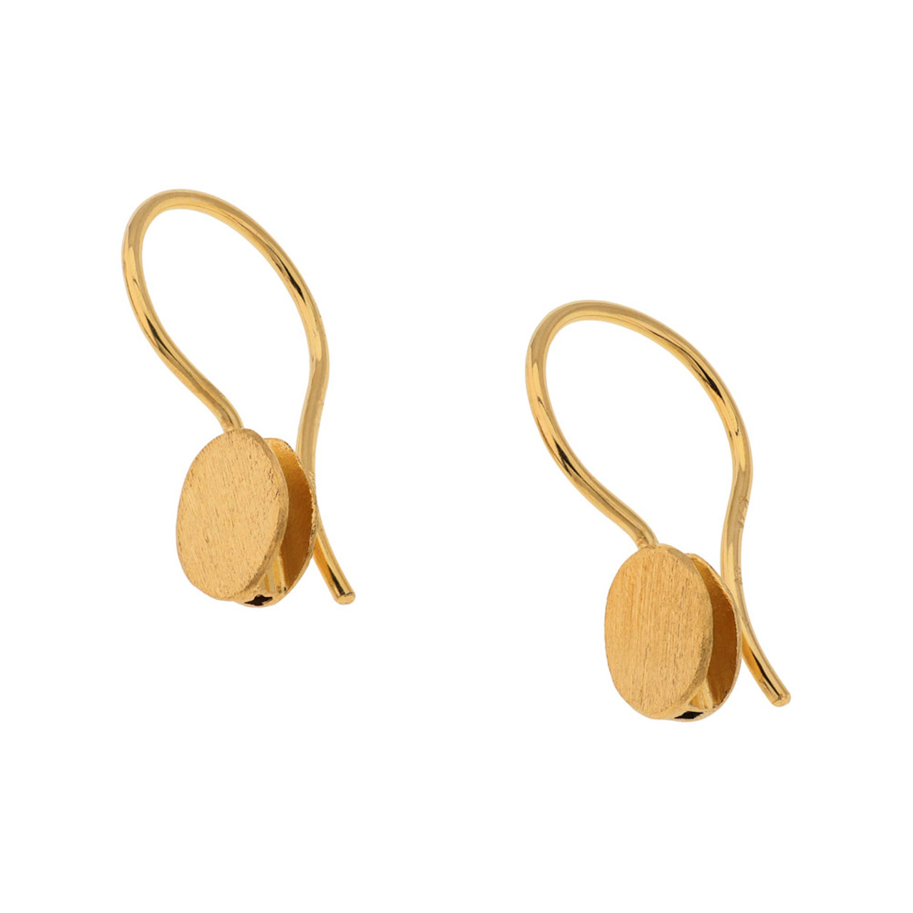 Oval Drop Earrings, Deco Echo, tomfoolery