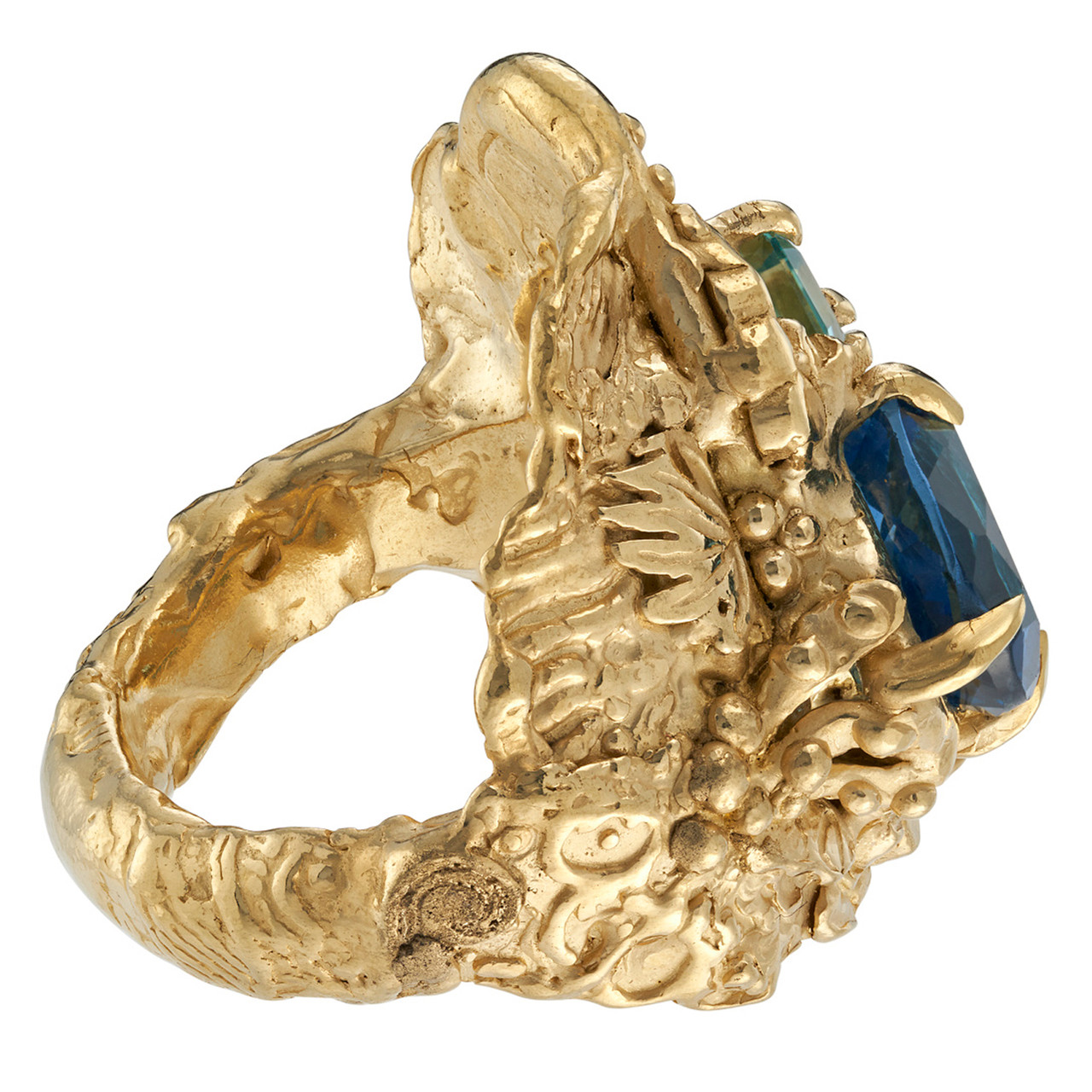 Ocean Oasis Art Ring by Annabelle Lucilla available at tomfoolery London as a part of Art Ring 2023 exhibition.