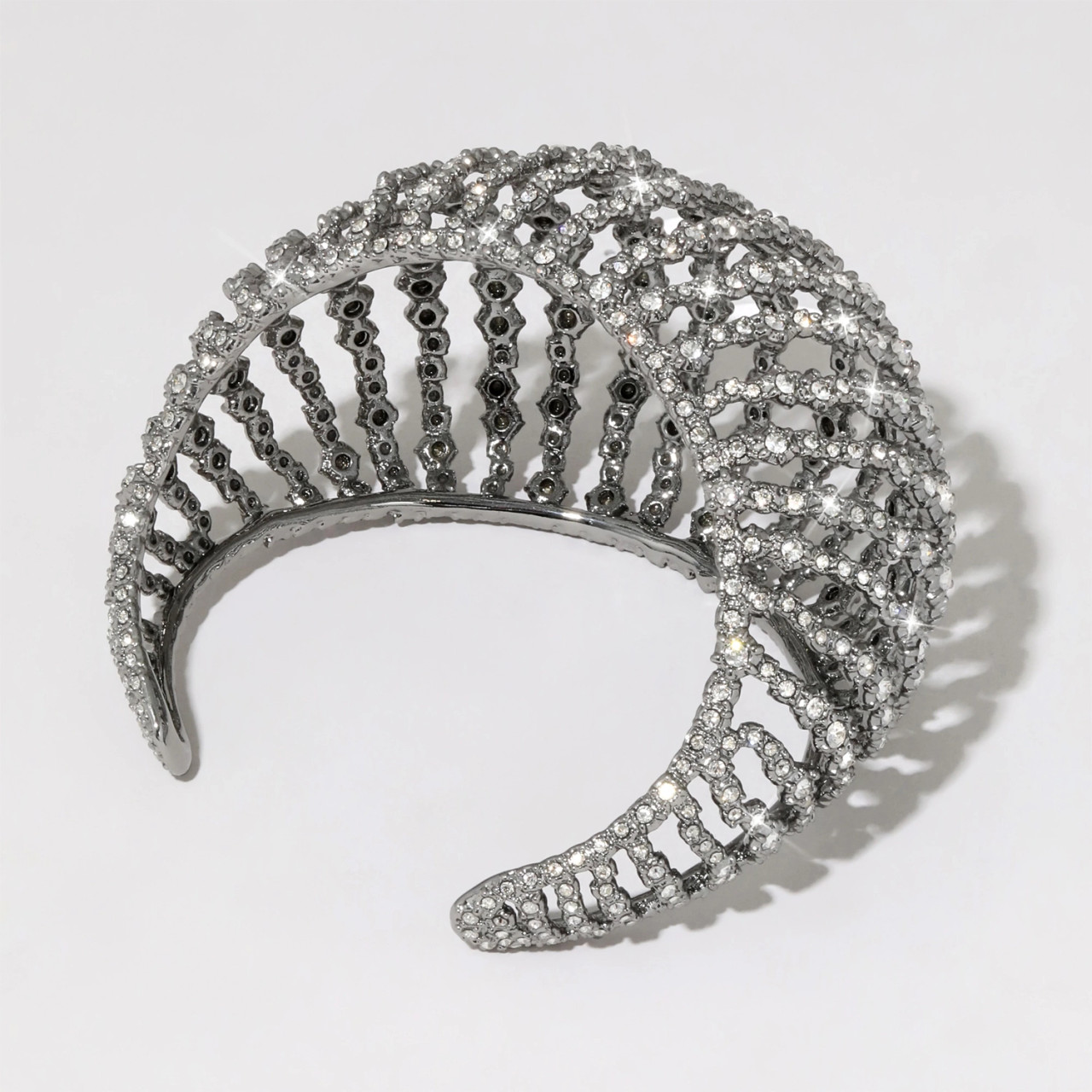 Punk Royale Crystal Orbiting Cuff Bracelet, Alexis Bittar, tomfoolery