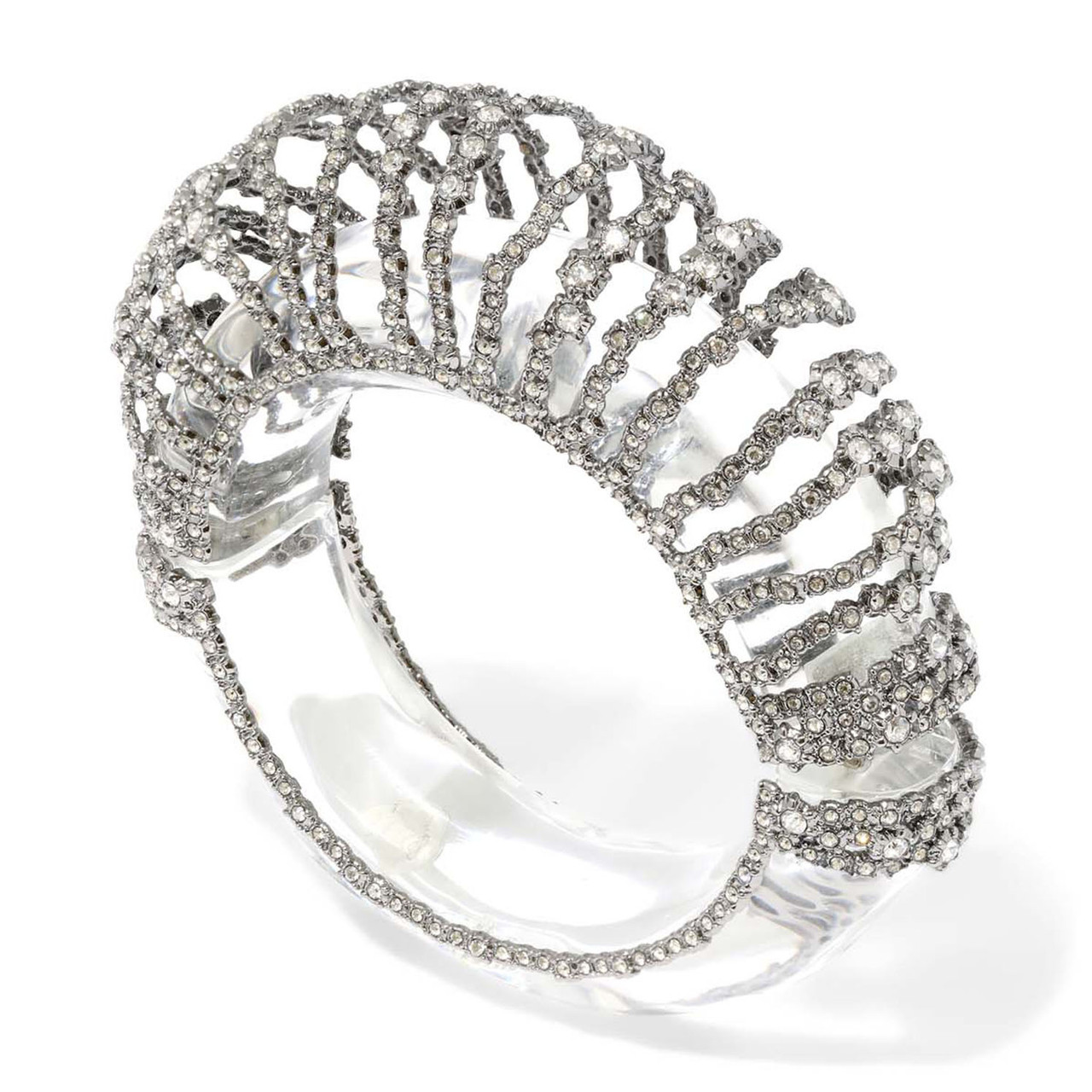 Punk Royale Crystal & Lucite Orbiting Bracelet, Alexis Bittar, tomfoolery