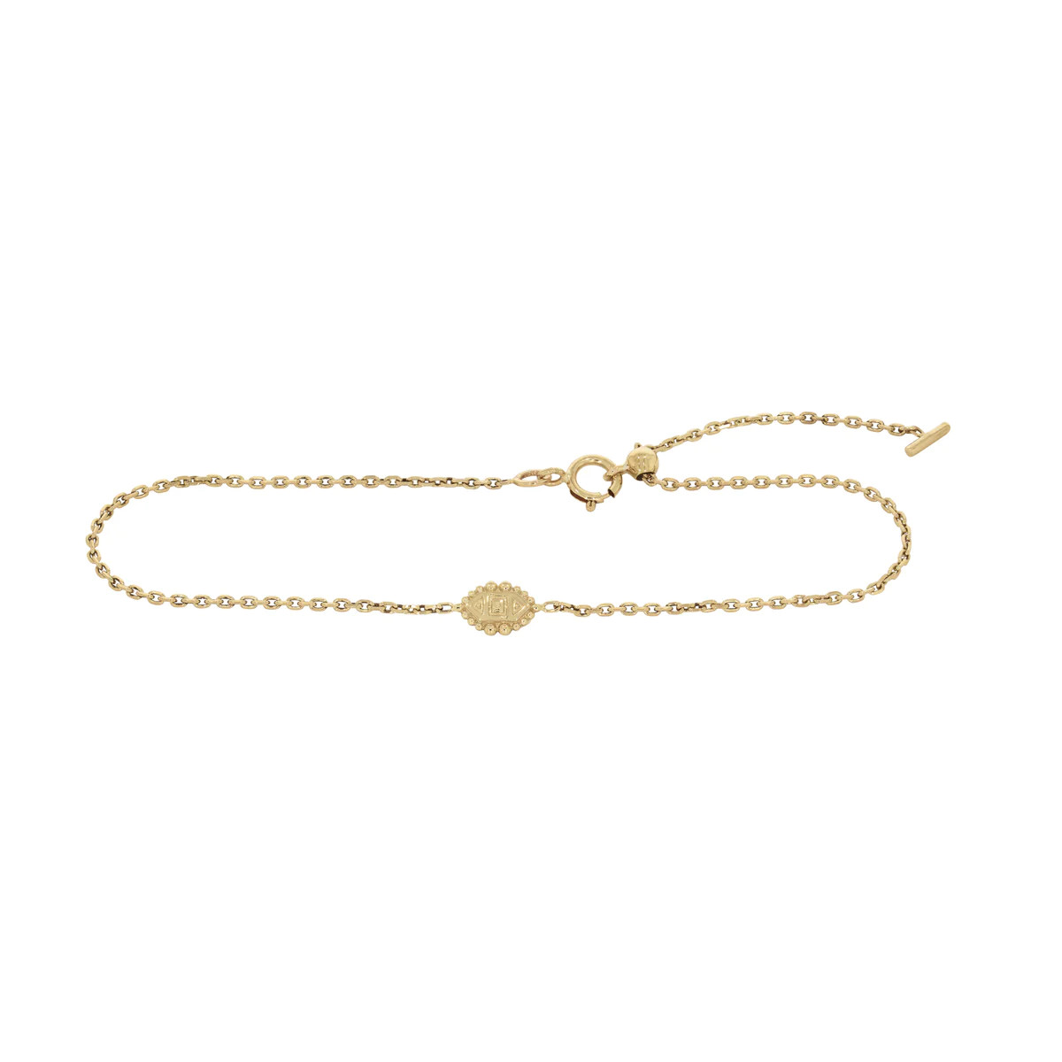 Dala Gold Adjustable Bracelet, metier by tomfoolery