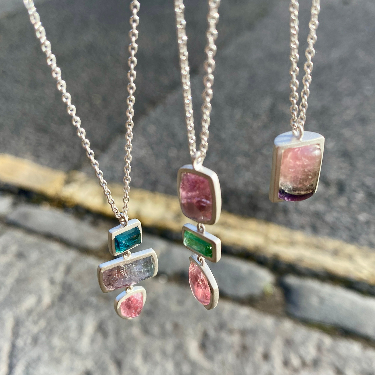 Tourmaline Drop Pendant 0.5, tf House - Tourmaline, tomfoolery