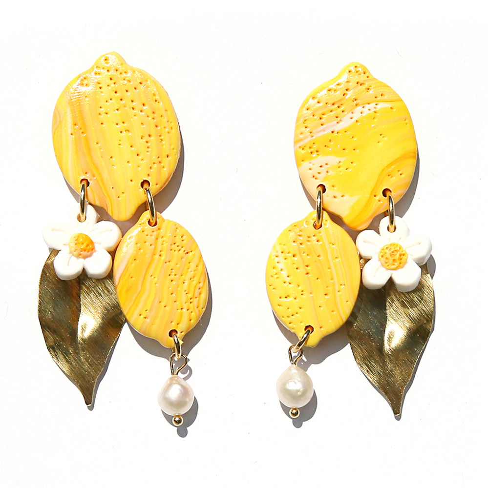 Lemon Drop Earrings, Kingston, tomfoolery