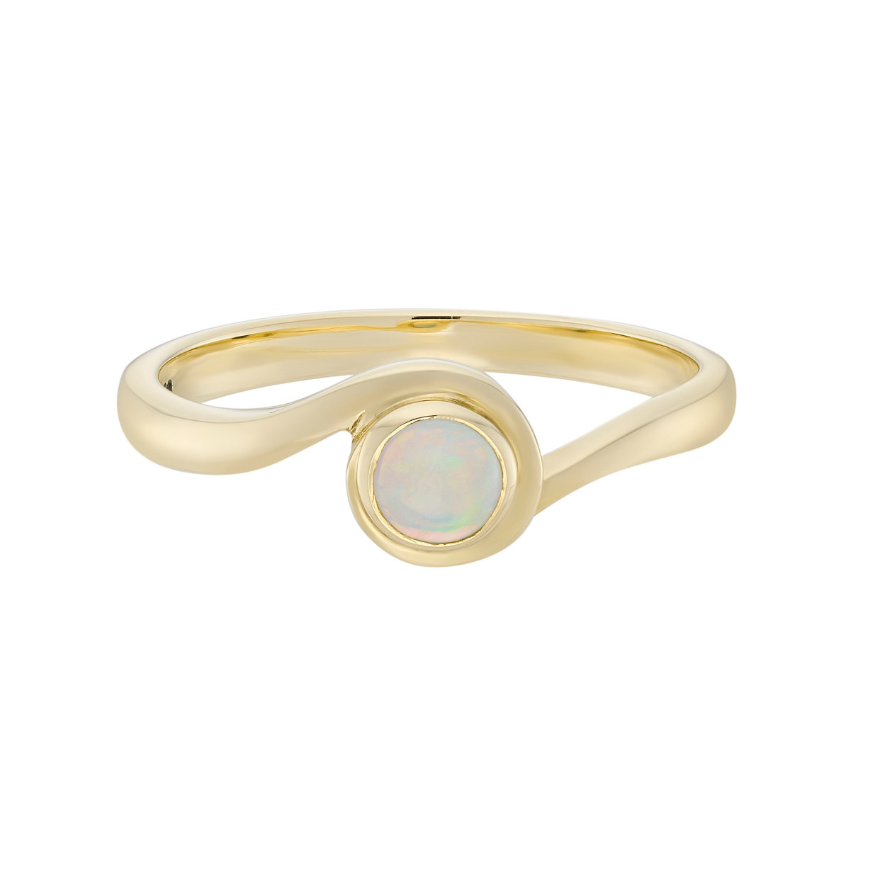 Round Opal Ring, OPAL, tomfoolery