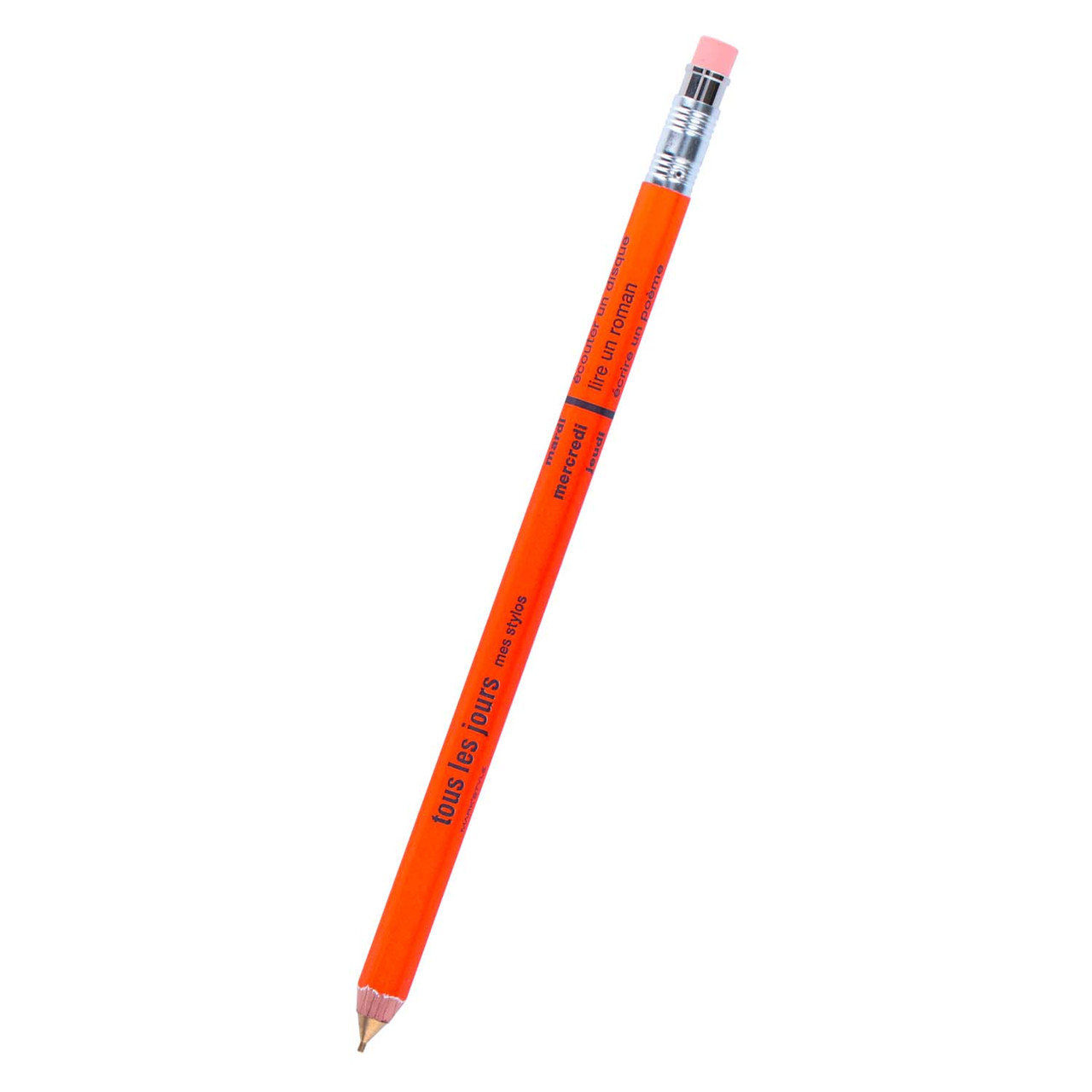 Mark's 'Tous les Jours' Orange Mechanical Pencil, MARKS'STYLE TOKYO, tomfoolery