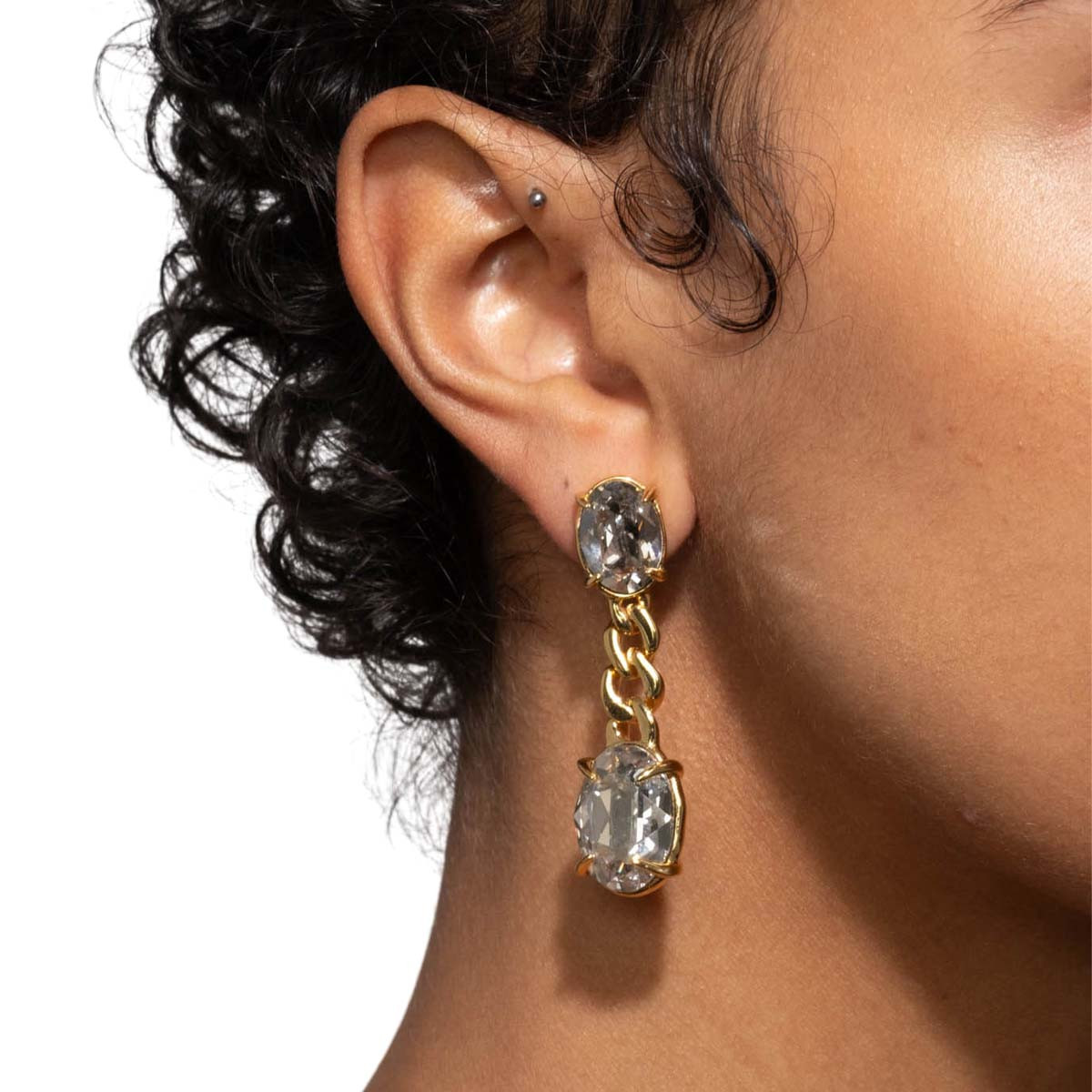 Bonbon Crystal Drop Earrings, Alexis Bittar, tomfoolery