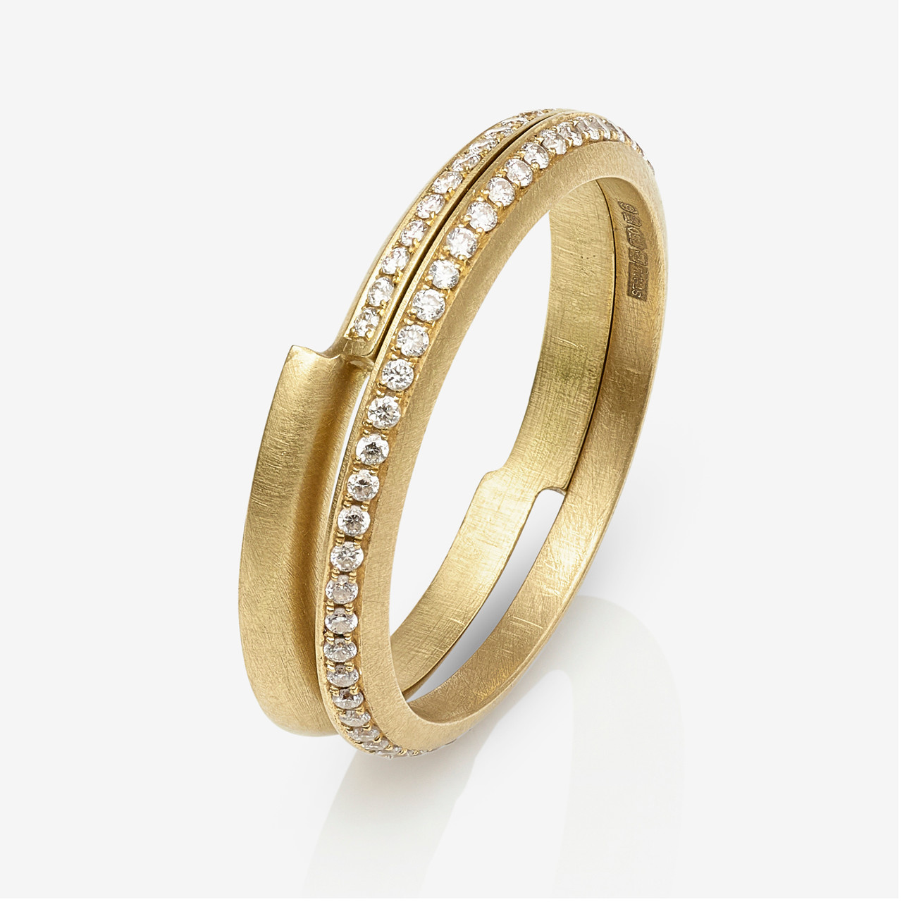Ivana Quarter Diamond Eternity Ring, Sarah Straussberg, tomfoolery