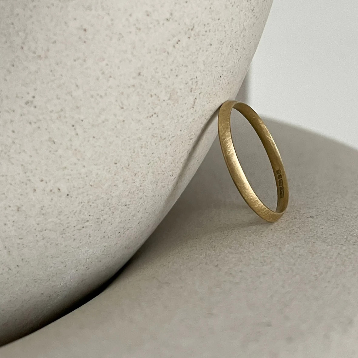 2mm Signature Geometric Wedding Band, Sarah Straussberg, tomfoolery