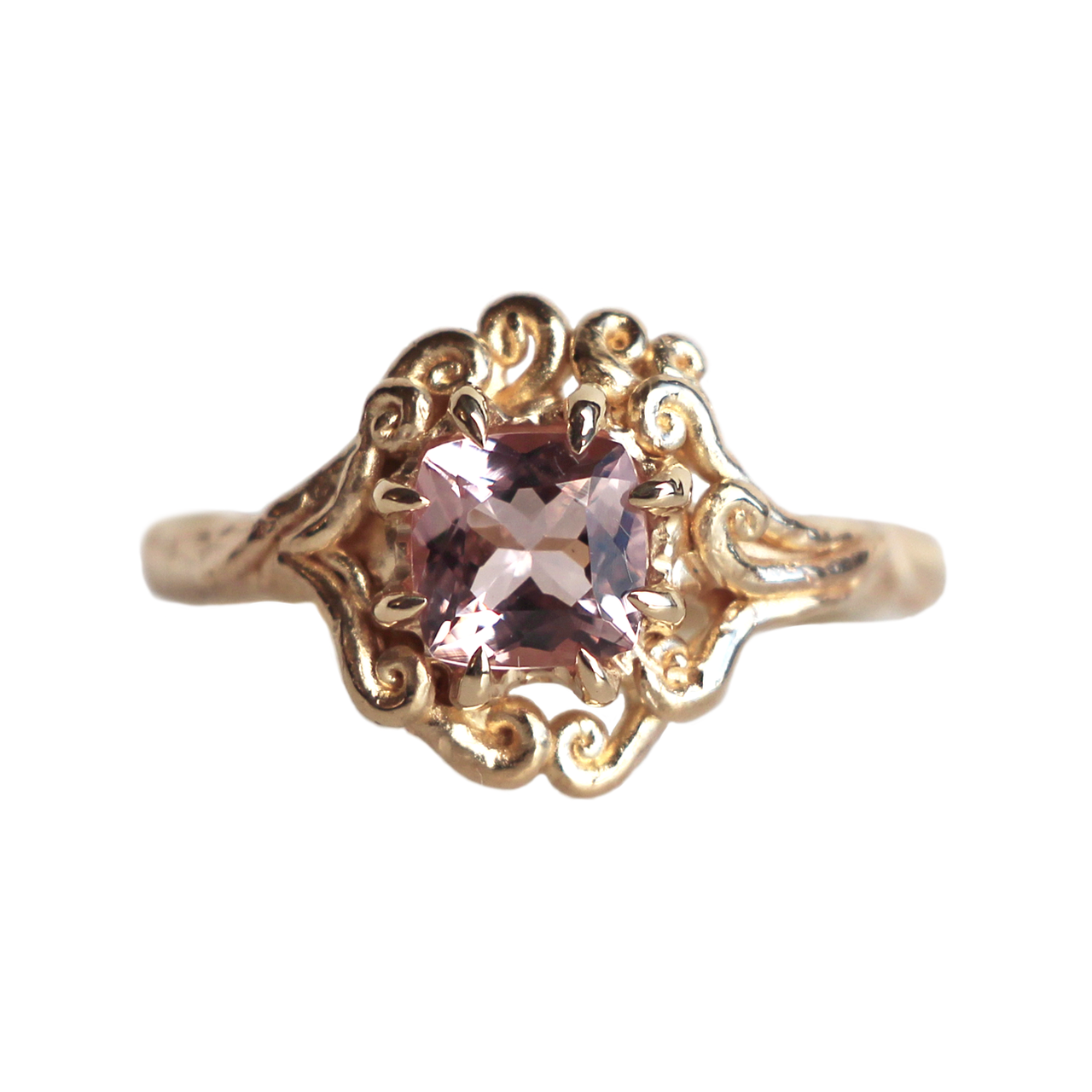 Morganite Gypsy Cove Ring, Alice Clarke, tomfoolery