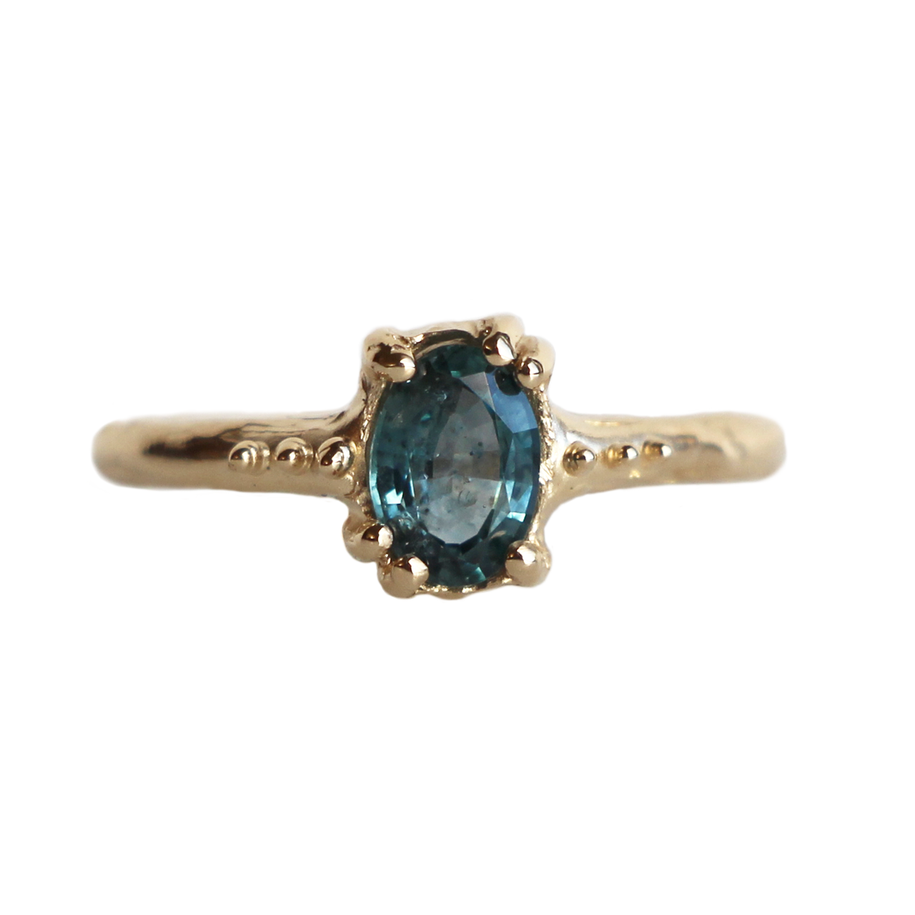 Blue Montana Sapphire Gypsy Cove Solitaire Ring, Alice Clarke, tomfoolery