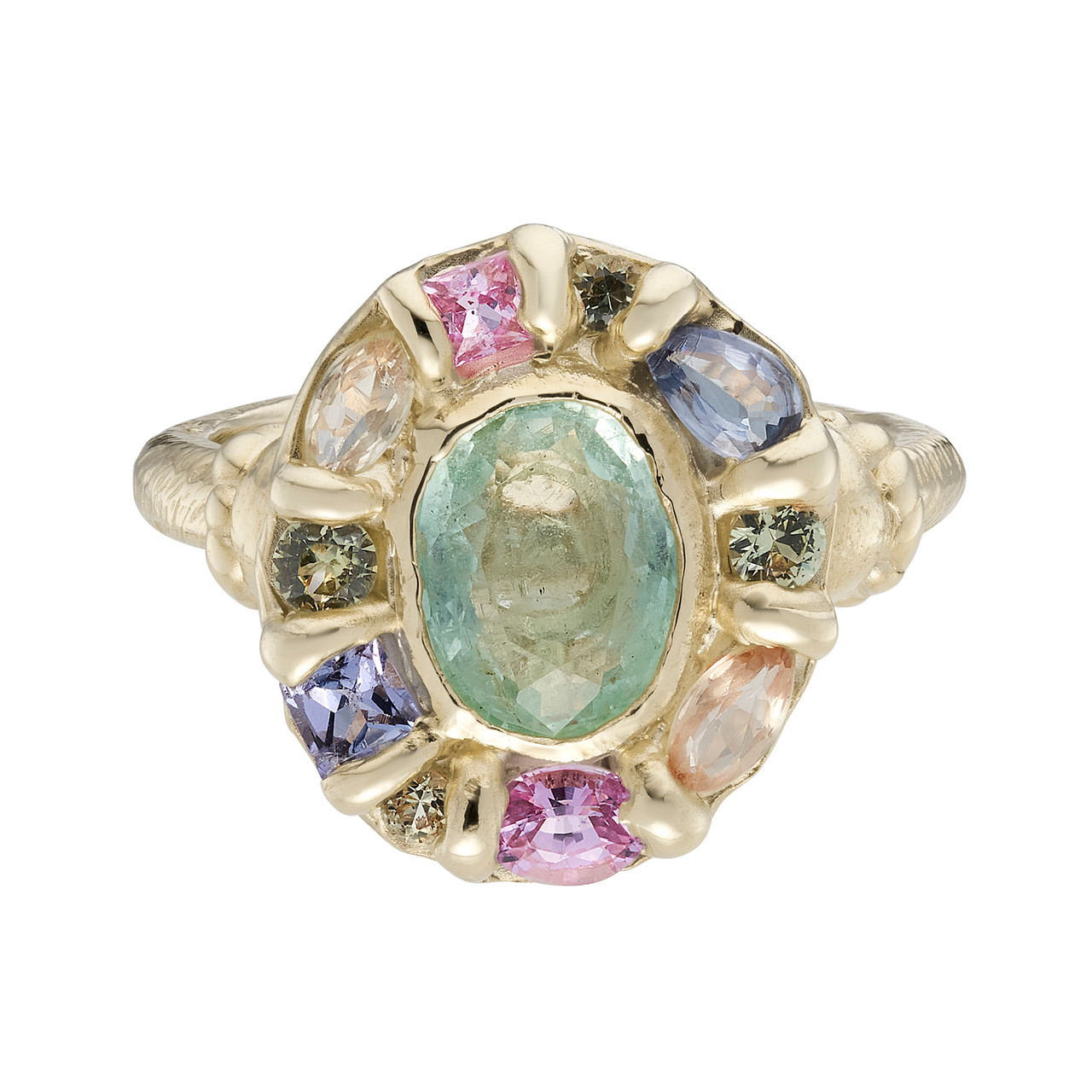 tf Exclusive Emerald & Sapphire Kaleidoscope Ring, Ciara Bowles, tomfoolery